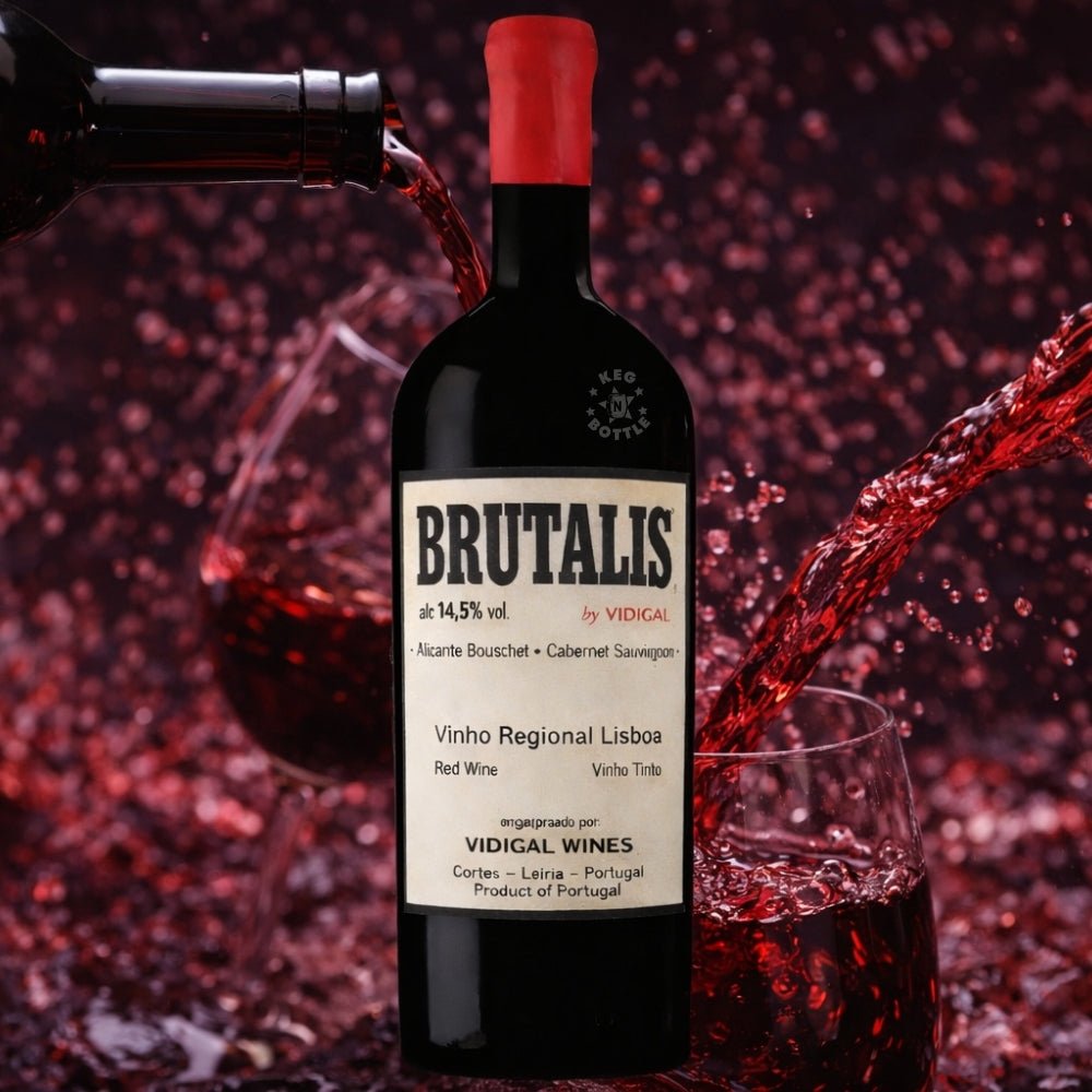 Brutalis by Vidigal Wines Red Blend Lisboa Portugal wine bottle