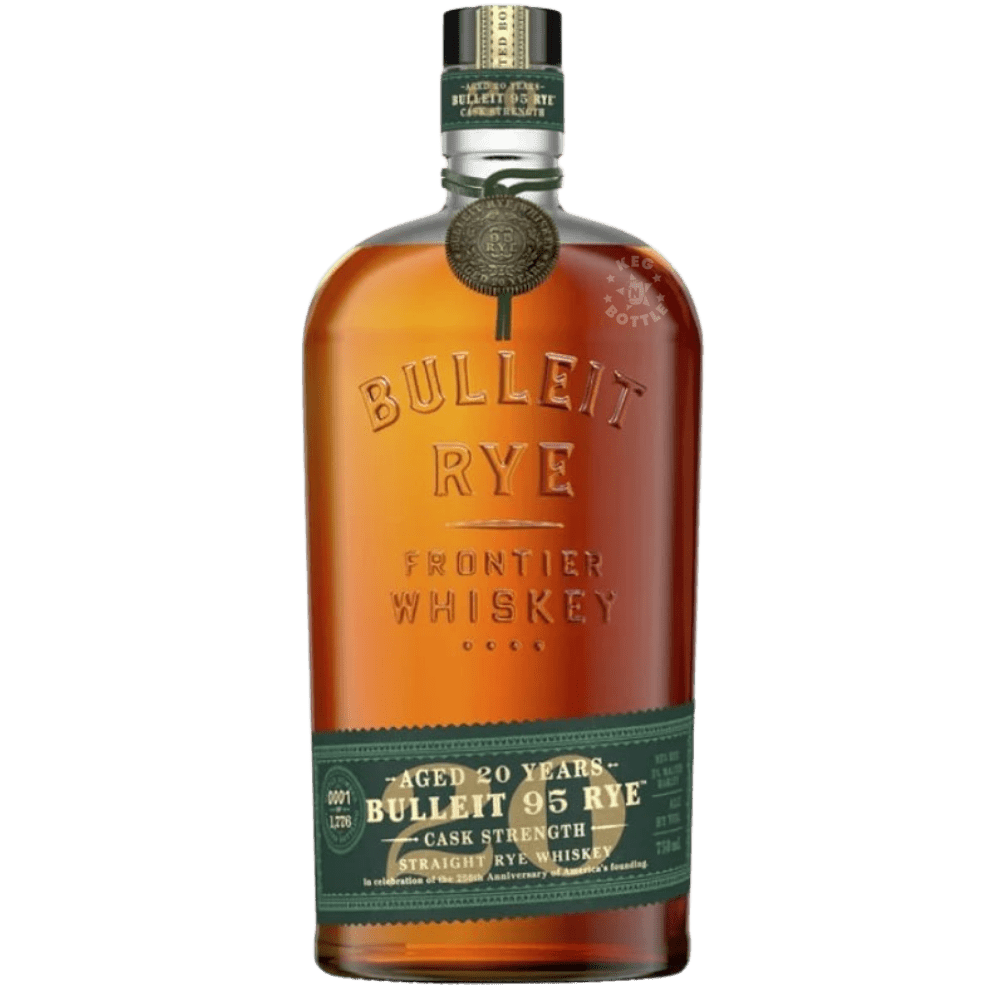 Bulleit 95 20 Year Cask Strength Straight Rye Whiskey (750mL)