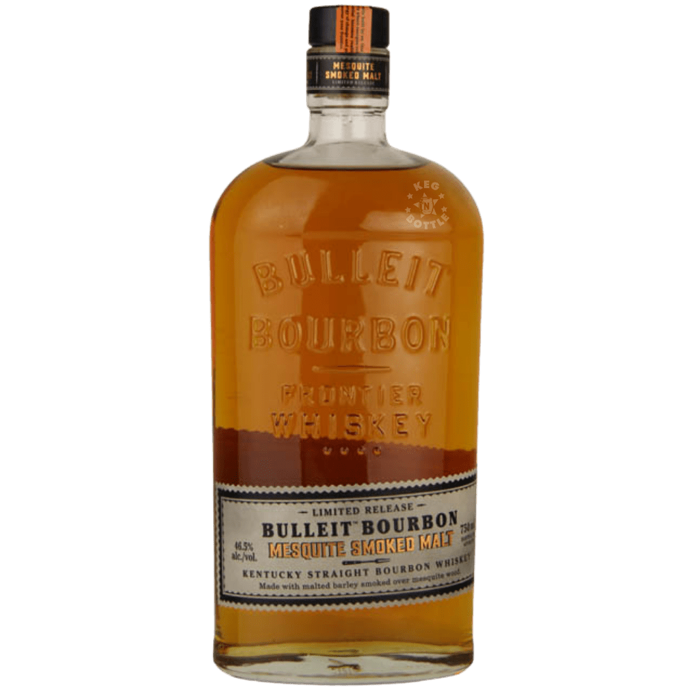 Bulleit Bourbon Mesquite Smoked Malt Limited Release 750ml Kentucky Straight Bourbon Whiskey bottle