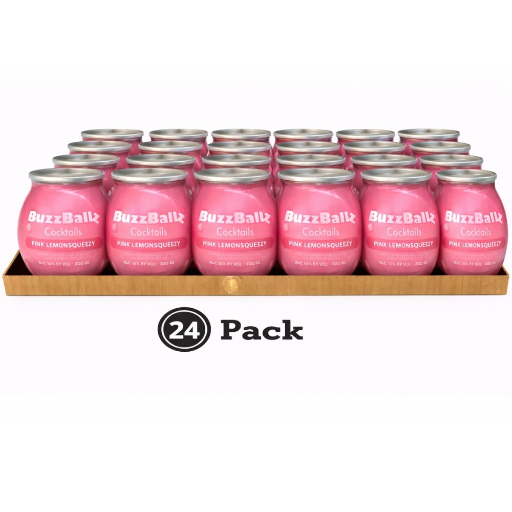 BuzzBallz Cocktails Pink Lemonsqueezy (200mL) | Keg N Bottle