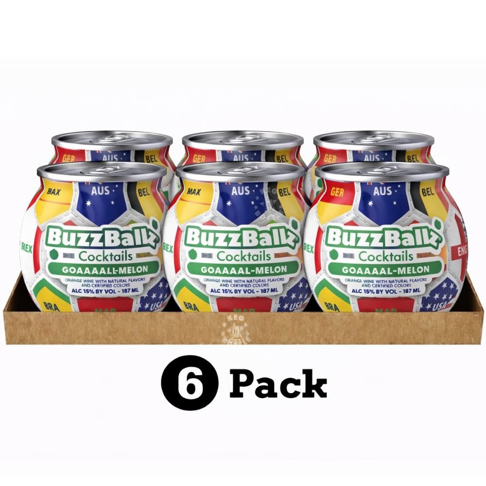 Brazil-Raul社　ボンゴ BuzzBallz Goaaaal-Melon Citrus Cocktail 187mL 187mL