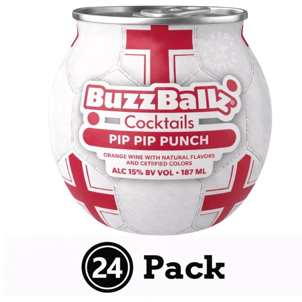 BuzzBallz Pip Pip Punch Tea Cocktail - 24 Pack (24x187mL) 2