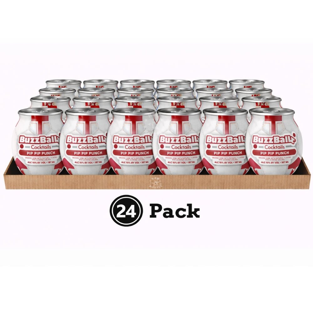 BuzzBallz Pip Pip Punch Tea Cocktail - 24 Pack (24x187mL)