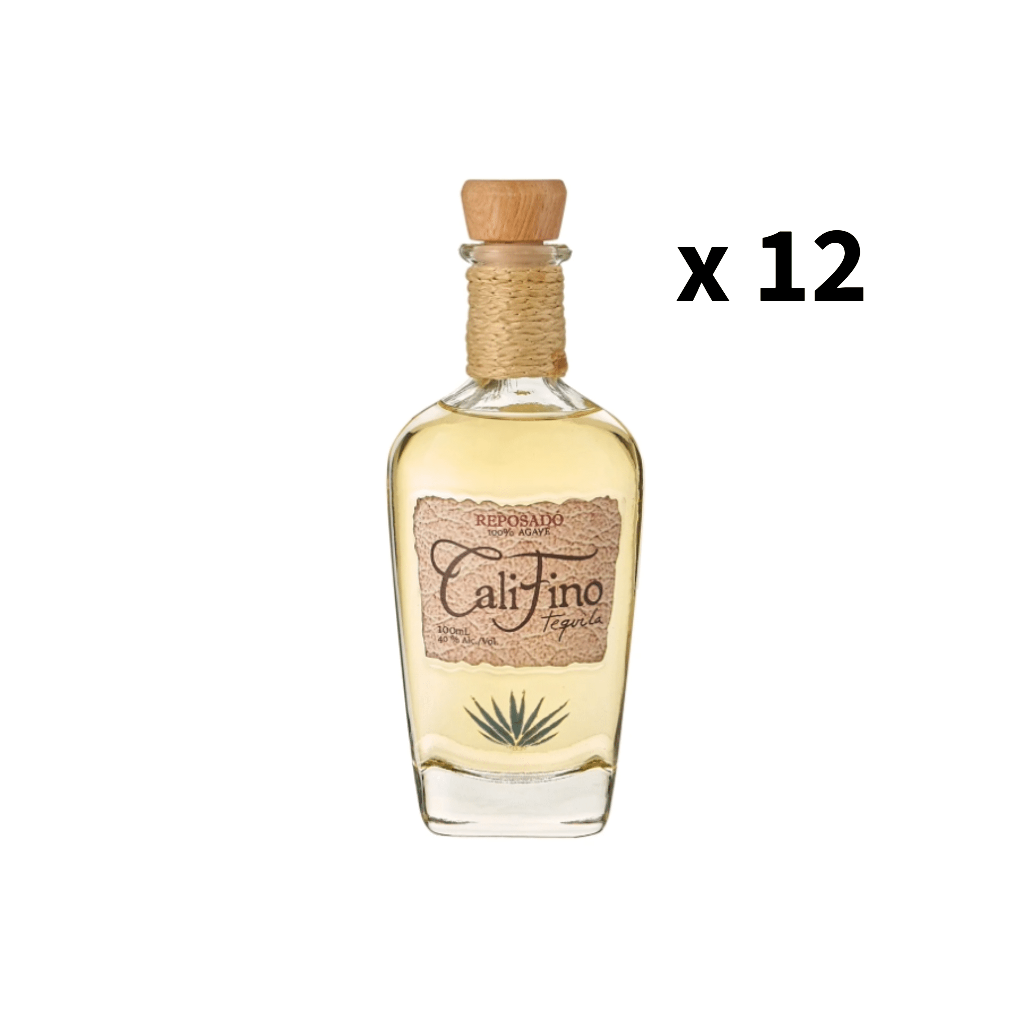 CaliFino Reposado Tequila Miniature (12 Pack) | Keg N Bottle