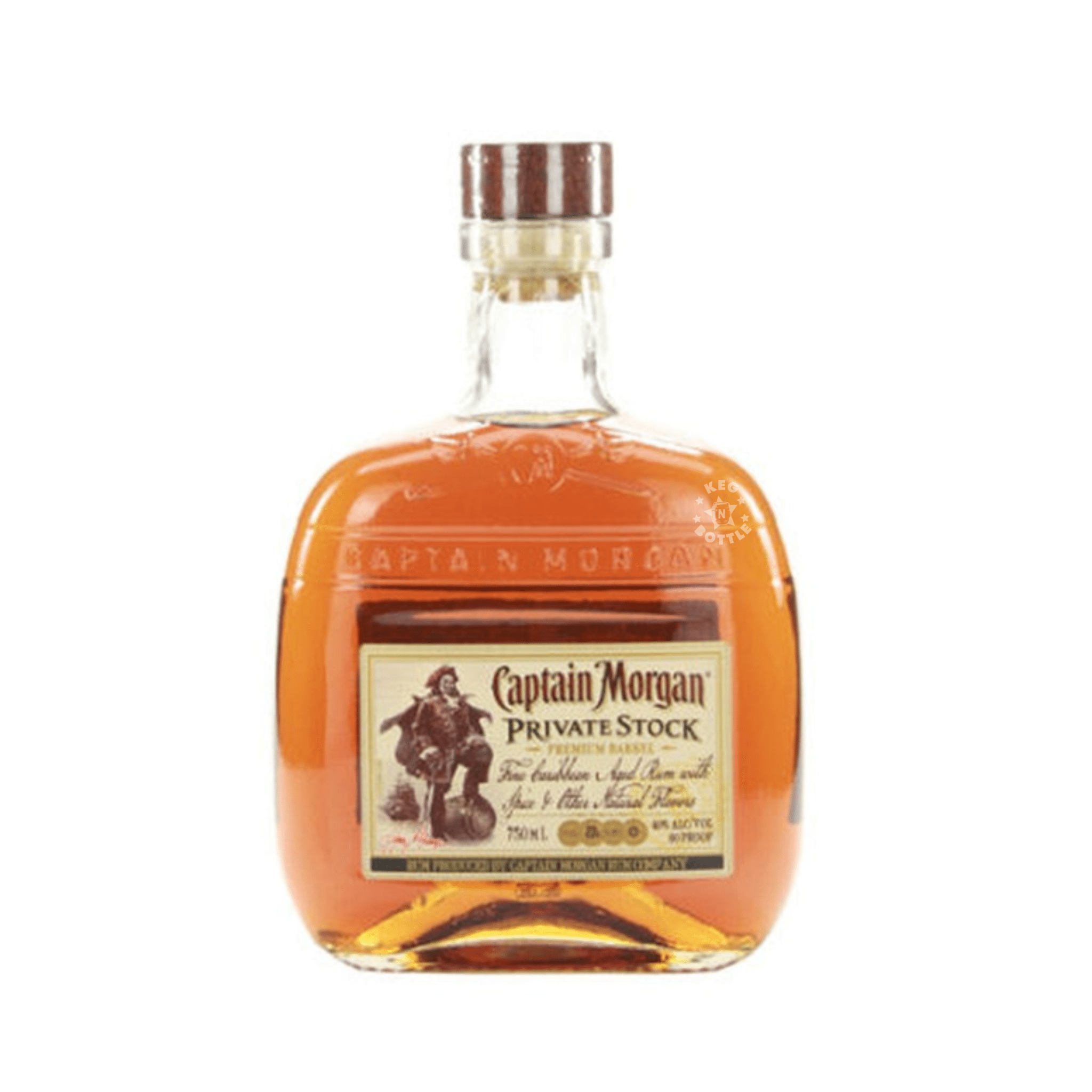 Captain Morgan Private Stock Rum (750 ml) - Keg N Bottle