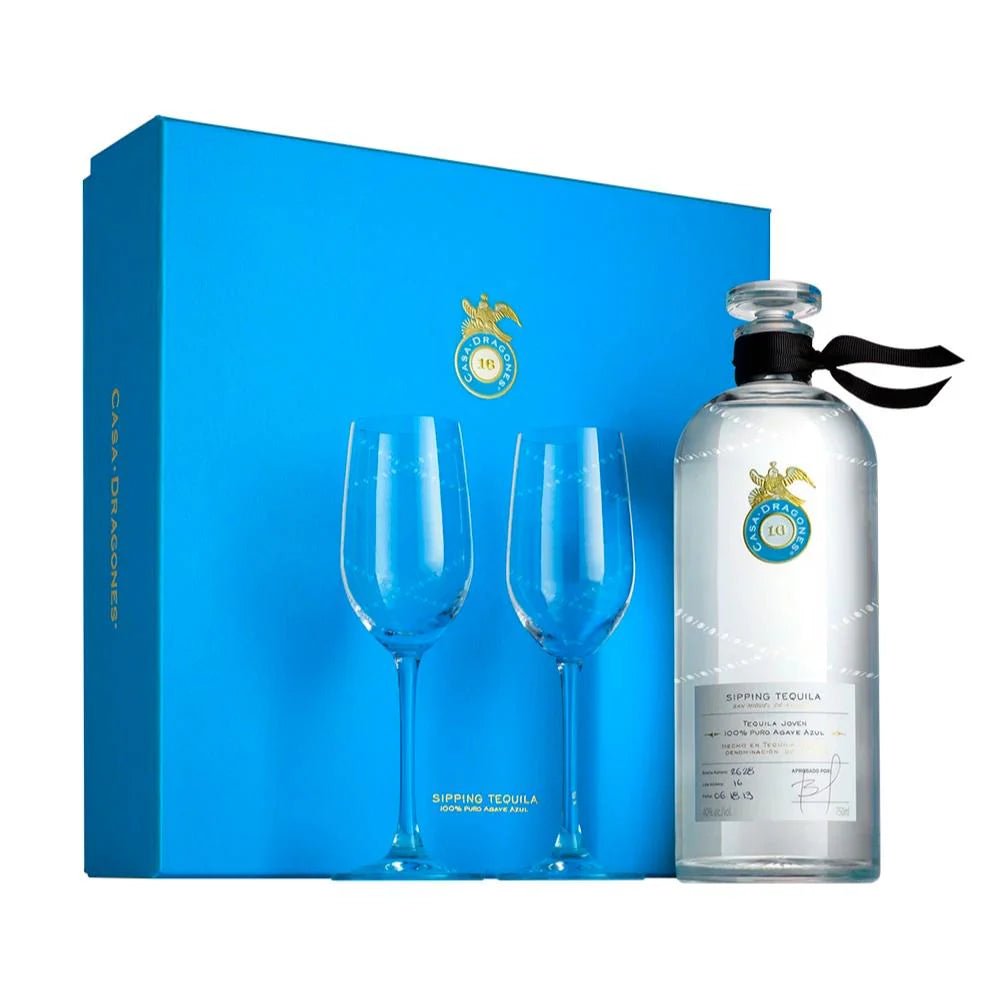 Casa Dragones Joven Tequila Gift Set (750 ml) | Keg N Bottle Casa Dragones Joven Tequila Gift Set (750 ml) | Keg N Bottle