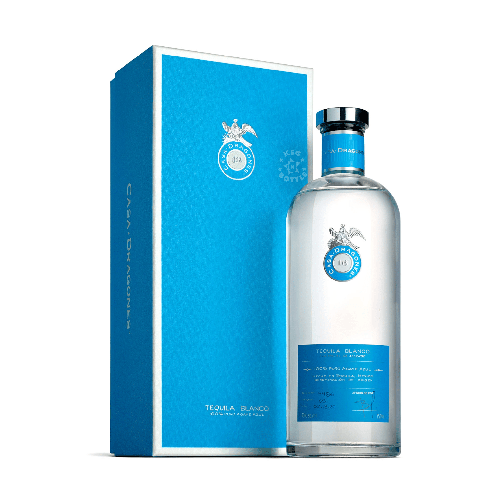 Casa Dragones Tequila Blanco (750 mL) | Keg N Bottle
