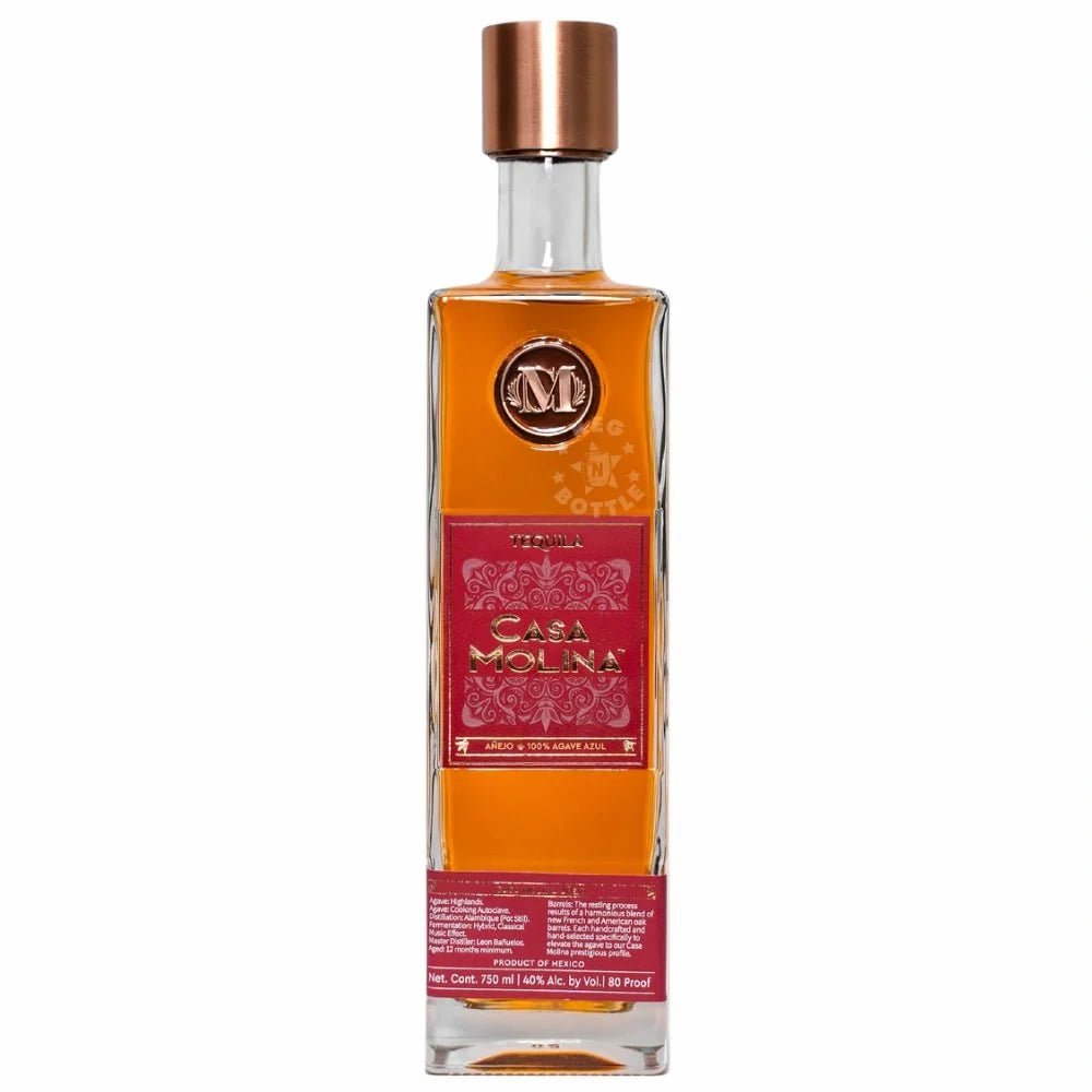 Casa Molina Añejo Tequila (750 ml) | Keg N Bottle