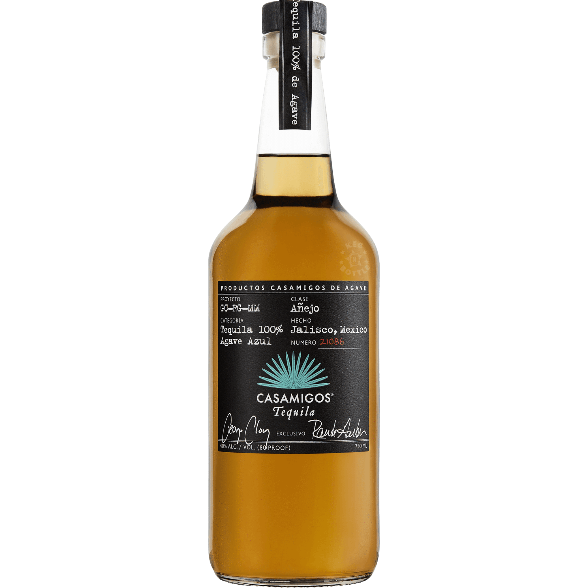 CASAMIGOS Añejo Tequila 750ml Casamigo Añejo Tequila (750 mL) | Keg N Bottle