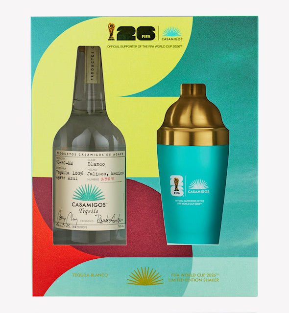 Casamigos Blanco Tequila w/ FIFA World Cup 2026 Limited Edition Shaker (750mL) | Keg N Bottle