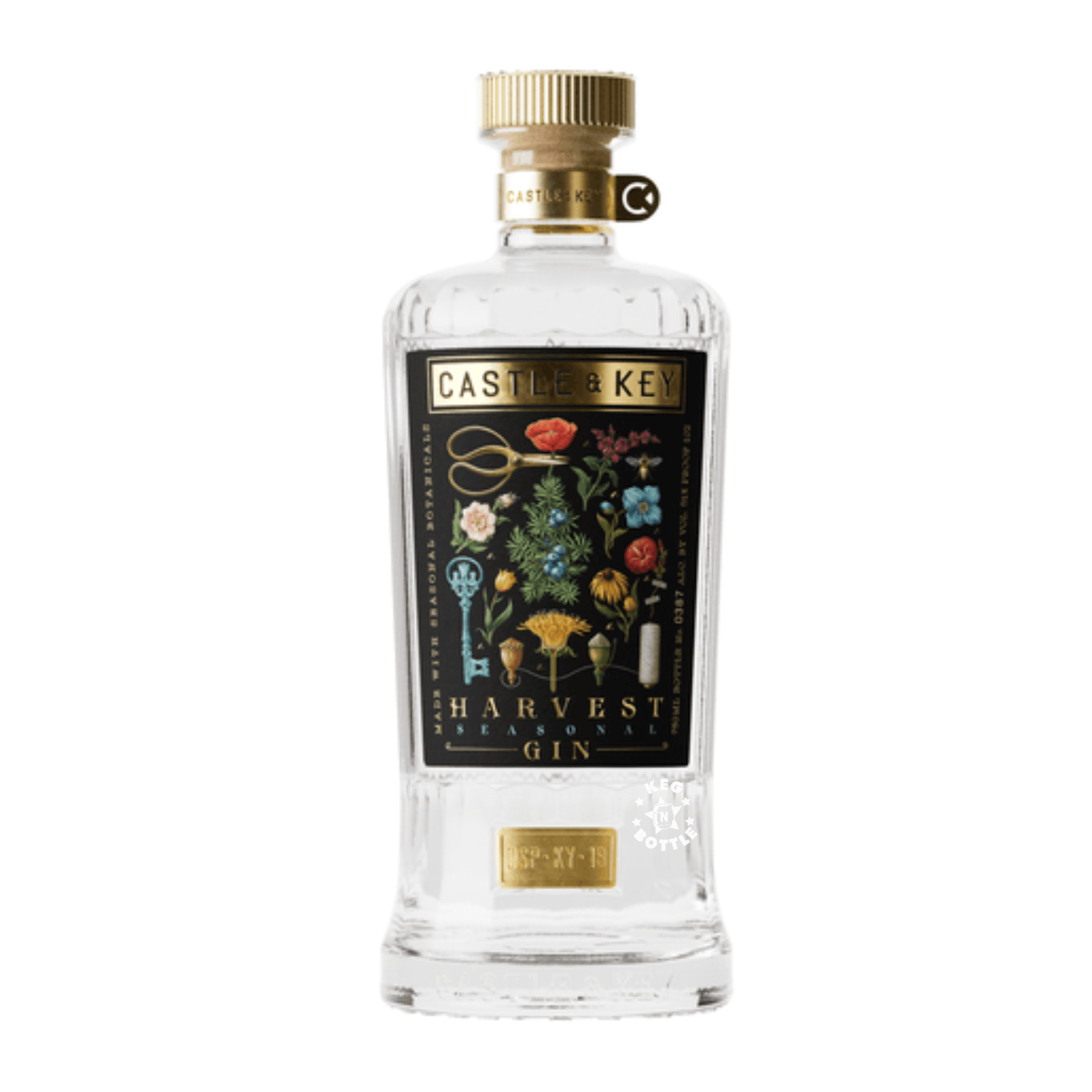 Castle & Key Harvest Seasonal Gin (750 ml) - Keg N Bottle