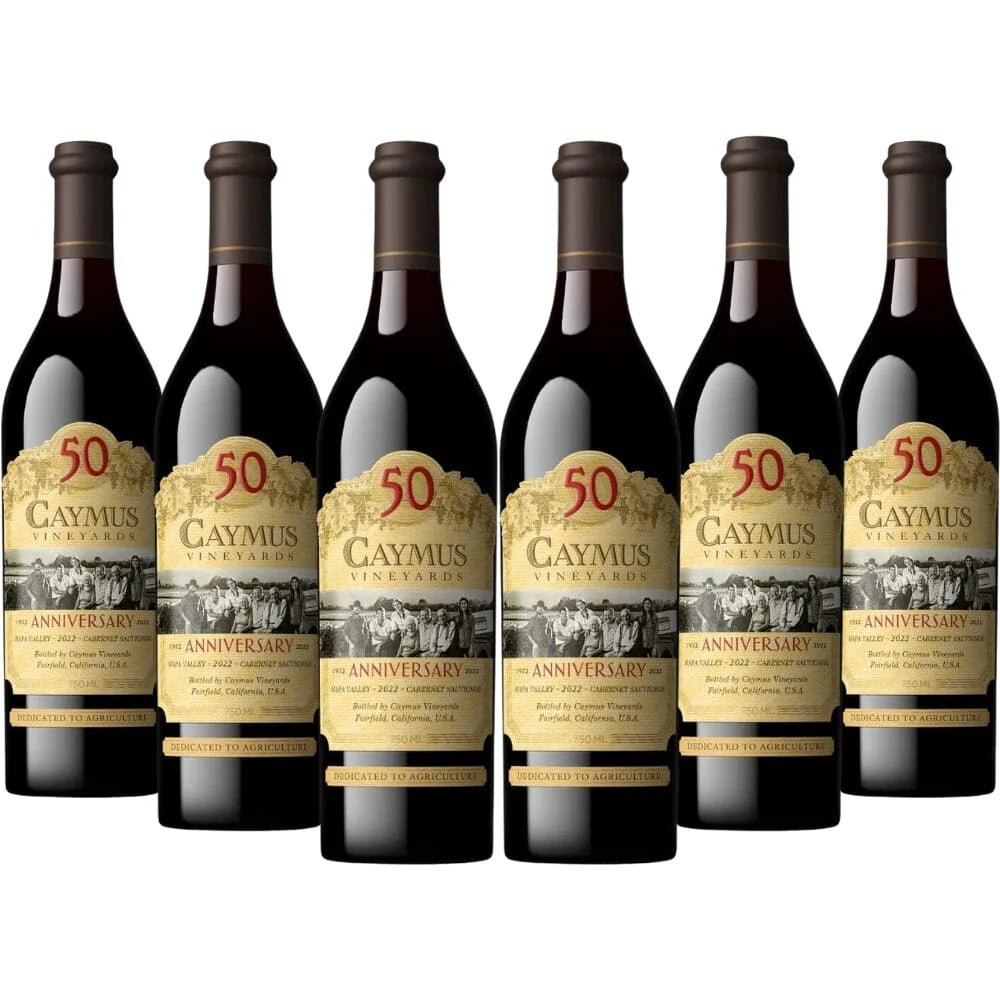 Caymus Vineyards 50th Anniversary - Cabernet Sauvignon - Napa Valley (6x750mL) - Keg N Bottle
