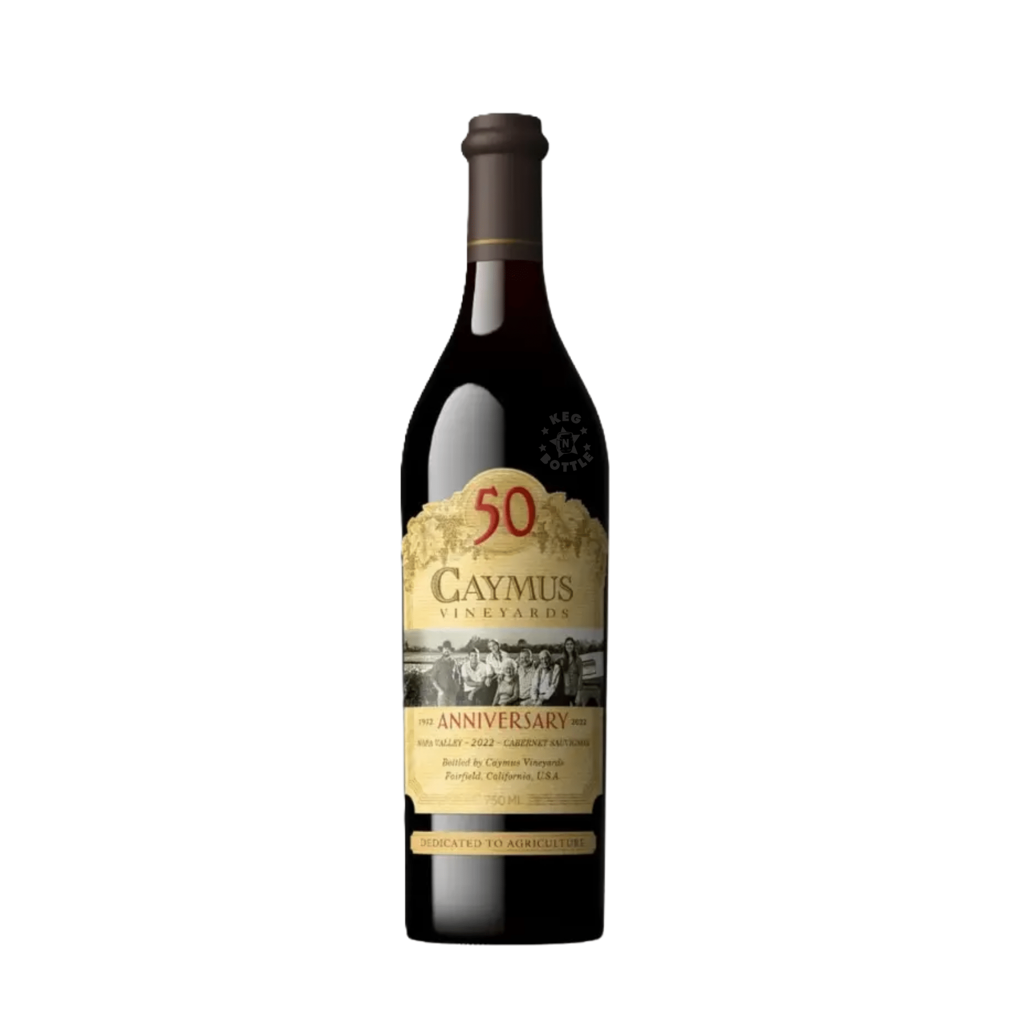 Caymus Vineyards 50th Anniversary - Cabernet Sauvignon - Napa Valley (750mL) - Keg N Bottle