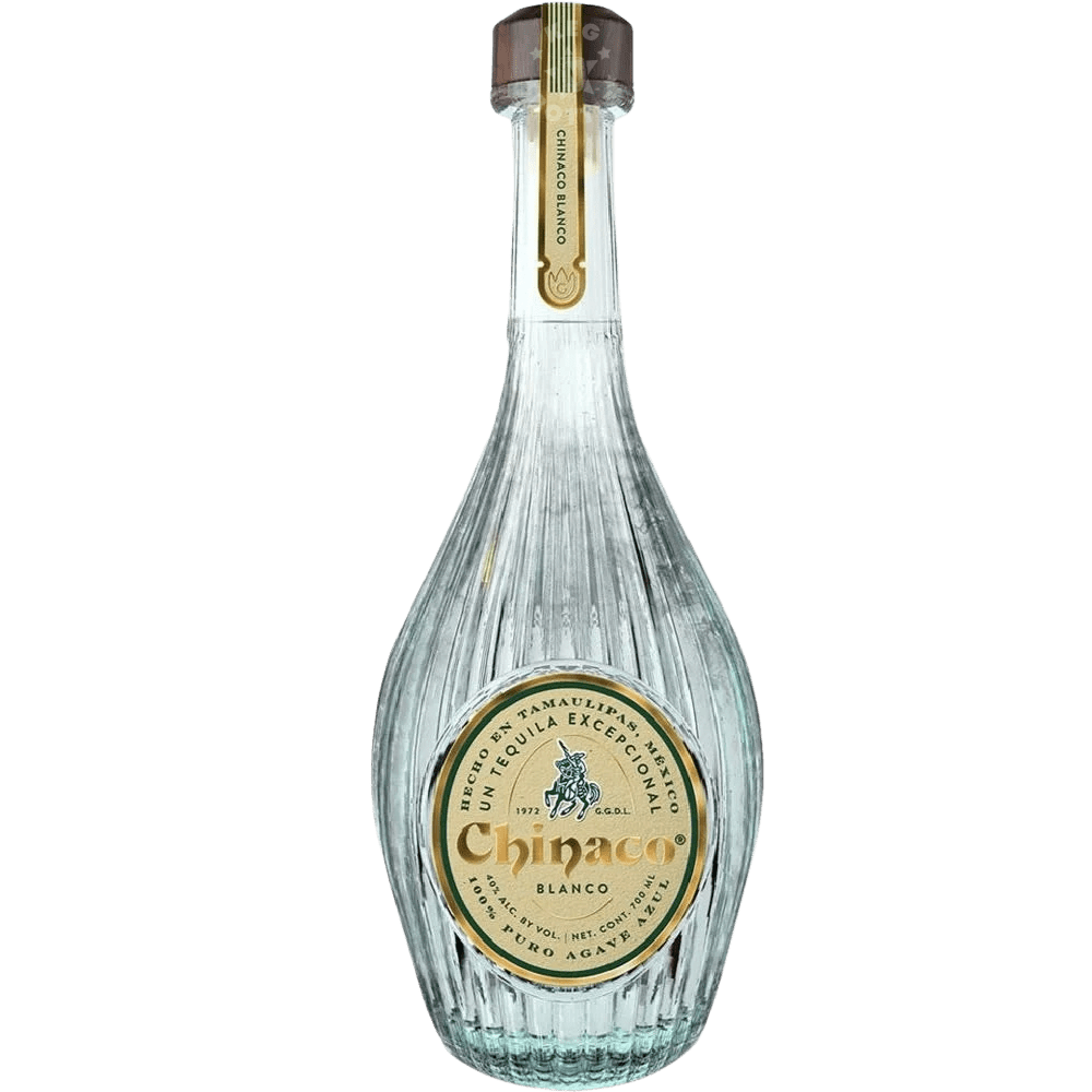 Chinaco Blanco Tequila 700mL bottle crafted from 100% Blue Weber Agave in Tamaulipas Mexico with a crisp and vibrant agave-forward profile.