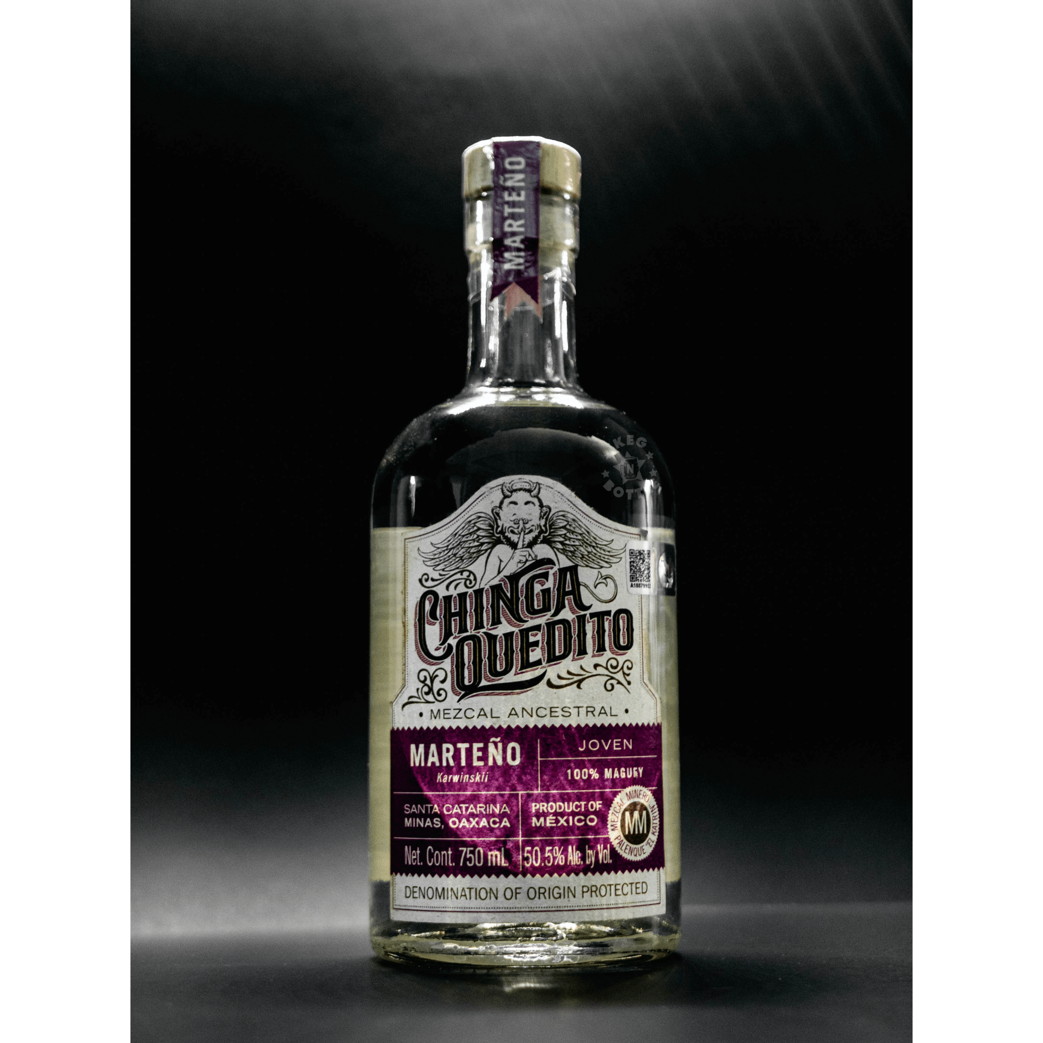 Chinga Quedito Marteño Mezcal (750 mL) - Keg N Bottle