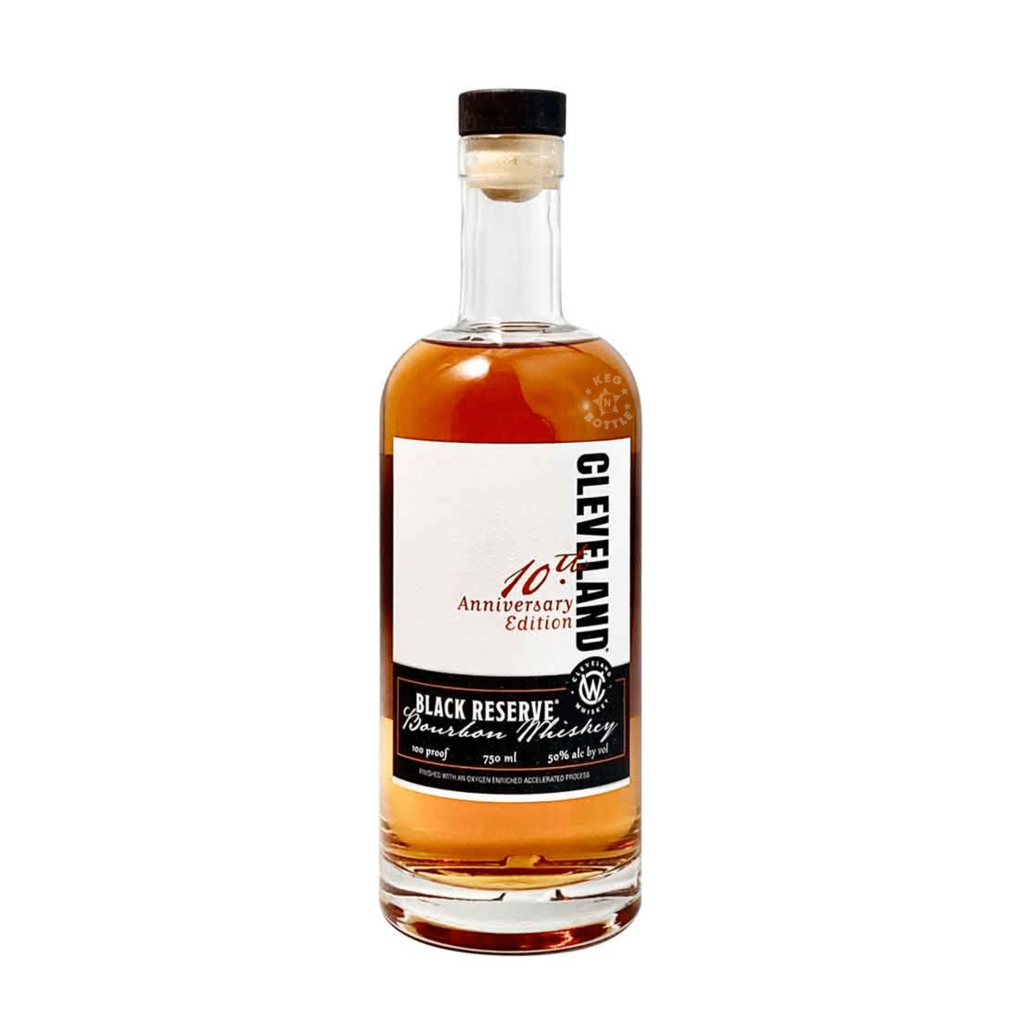 Cleveland Black Reserve American Bourbon (750 ml) - Keg N Bottle