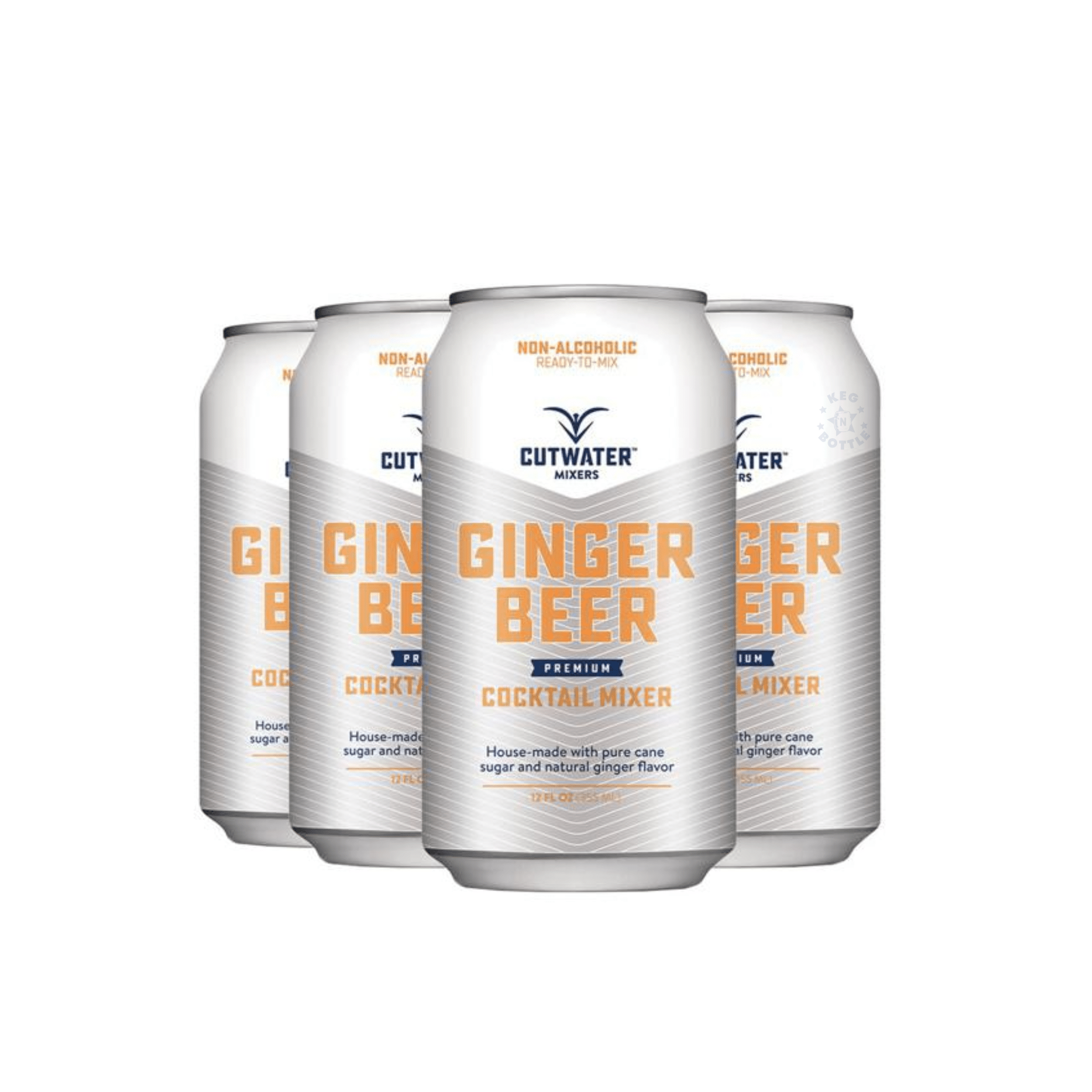 Cutwater Cocktail Mixer Ginger Beer (4 Pack) - Keg N Bottle