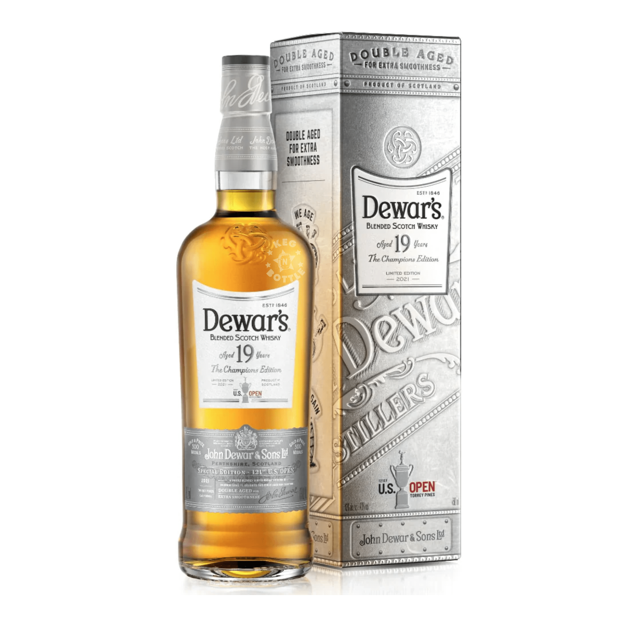 ウイスキー Dewar's 21 YearOld Blended Scotch Whisky Dewar's Double Double 21 Year Old Mizunara Scotch Whisky | ReserveBar
