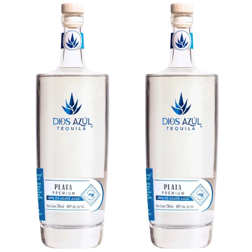 Dios Azul Plata Tequila - 2 Pack (750 ml) | Keg N Bottle