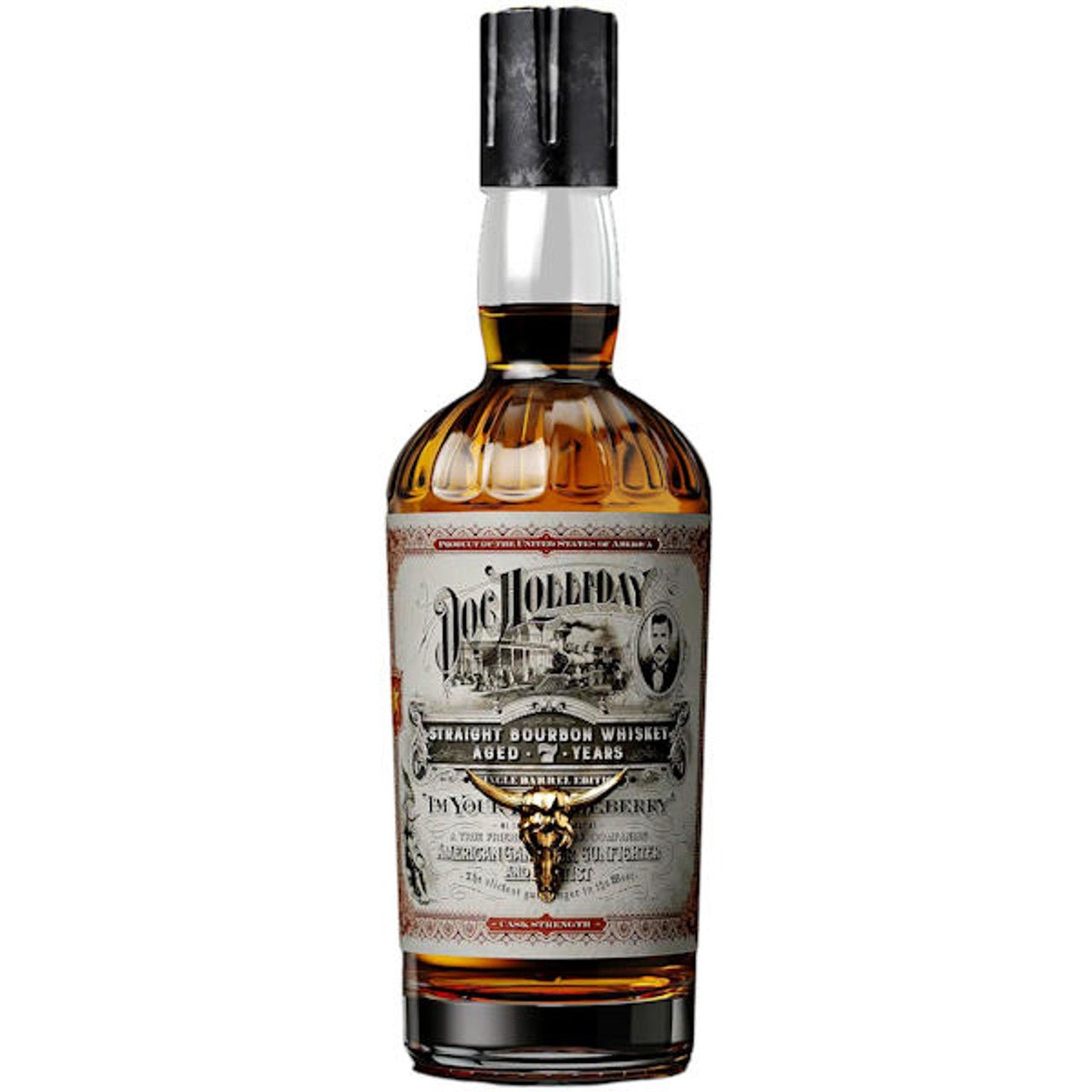 Doc Holliday 7 Year Straight Bourbon Whiskey (750mL) | Keg N Bottle