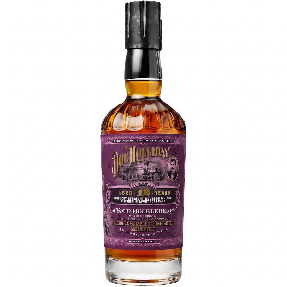 Doc Holliday Aged 12 Years Tawny Port Finished Single Barrel Bourbon (750mL) | Keg N Bottle