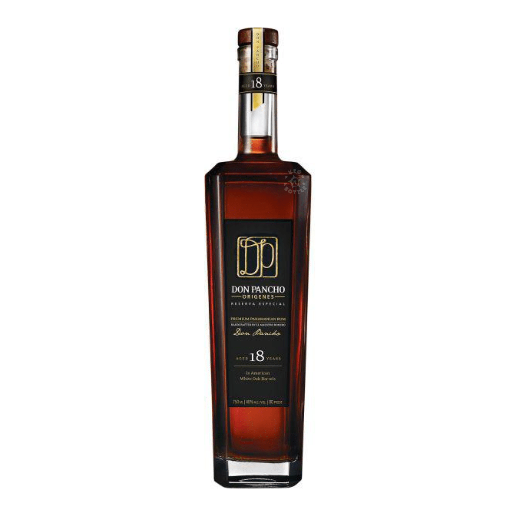 Don Pancho Origenes 18 Year Rum (750 ml) - Keg N Bottle