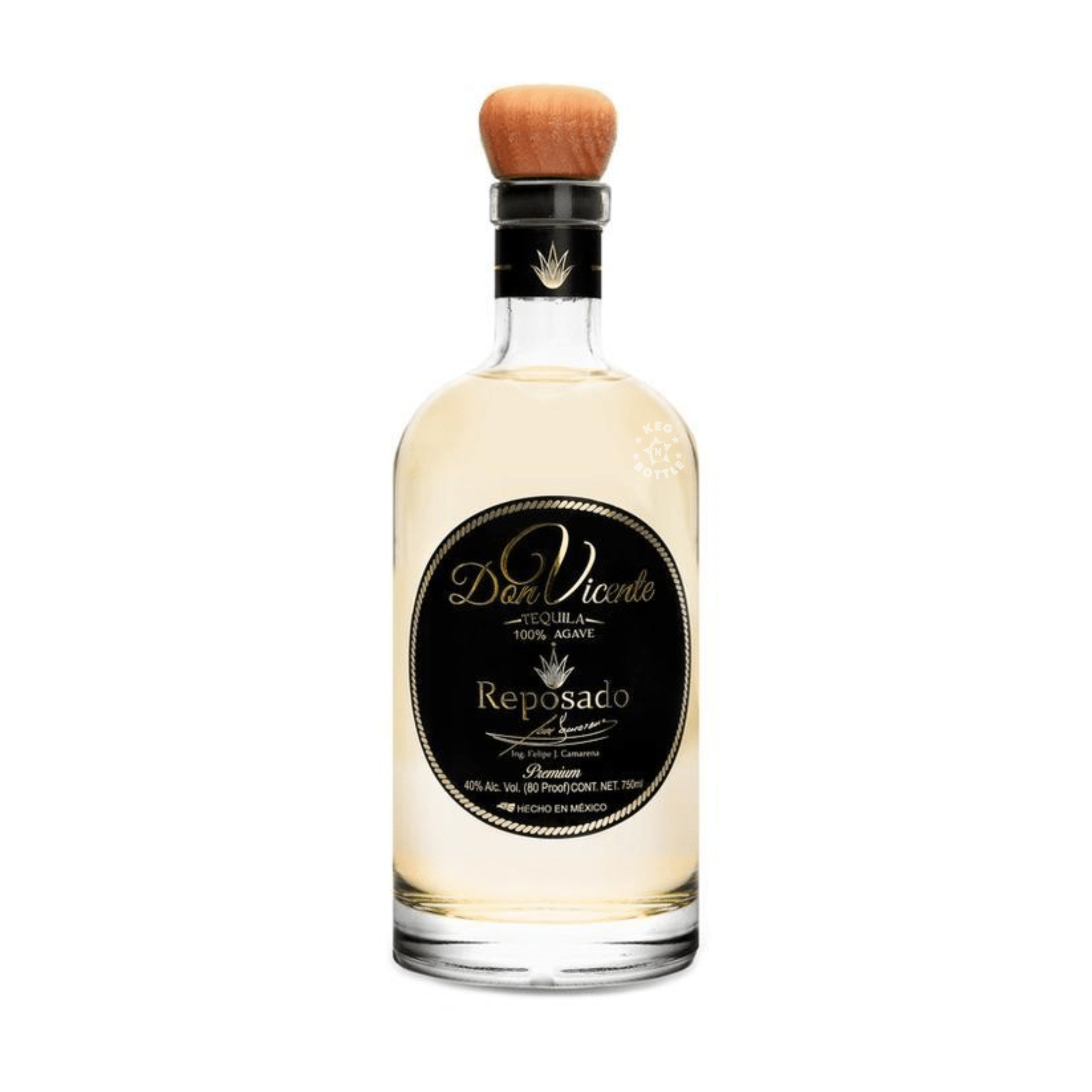 Don Vicente Reposado Tequila (750 ml) - Keg N Bottle