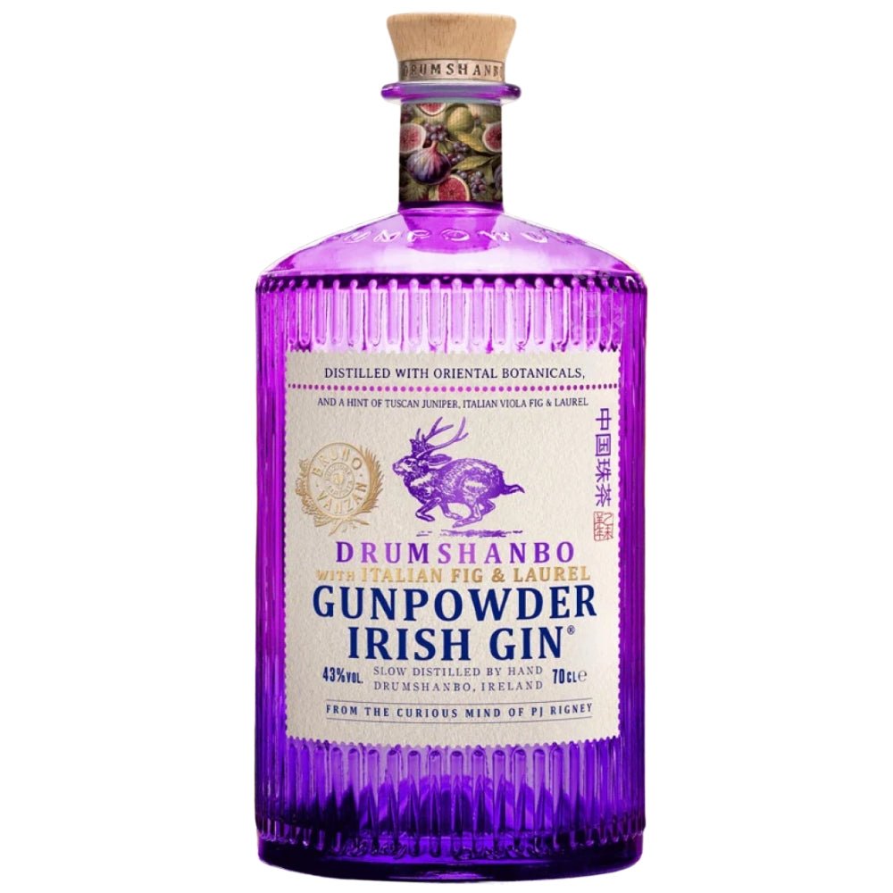 Drumshanbo Gunpowder Italian Fig & Laurel Irish Gin (750mL)
