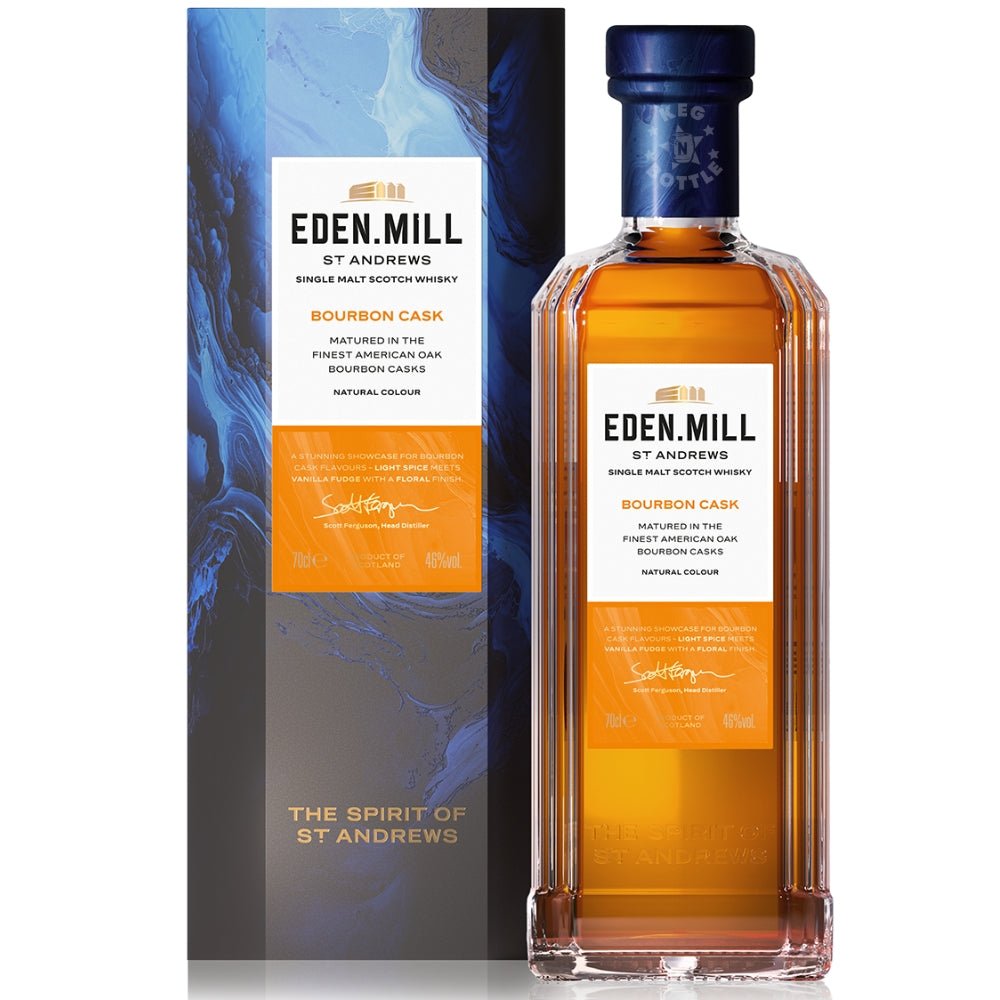 Eden Mill Bourbon Cask Single Malt Scotch Whisky with box – 700 ml