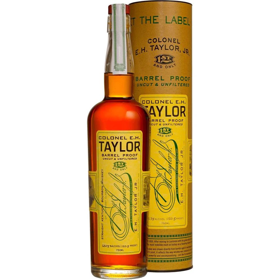 E.H Taylor Barrel Proof Uncut & Unfiltered Bourbon Whiskey (Batch 8 129.3 Proof) (750mL) | Keg N Bottle