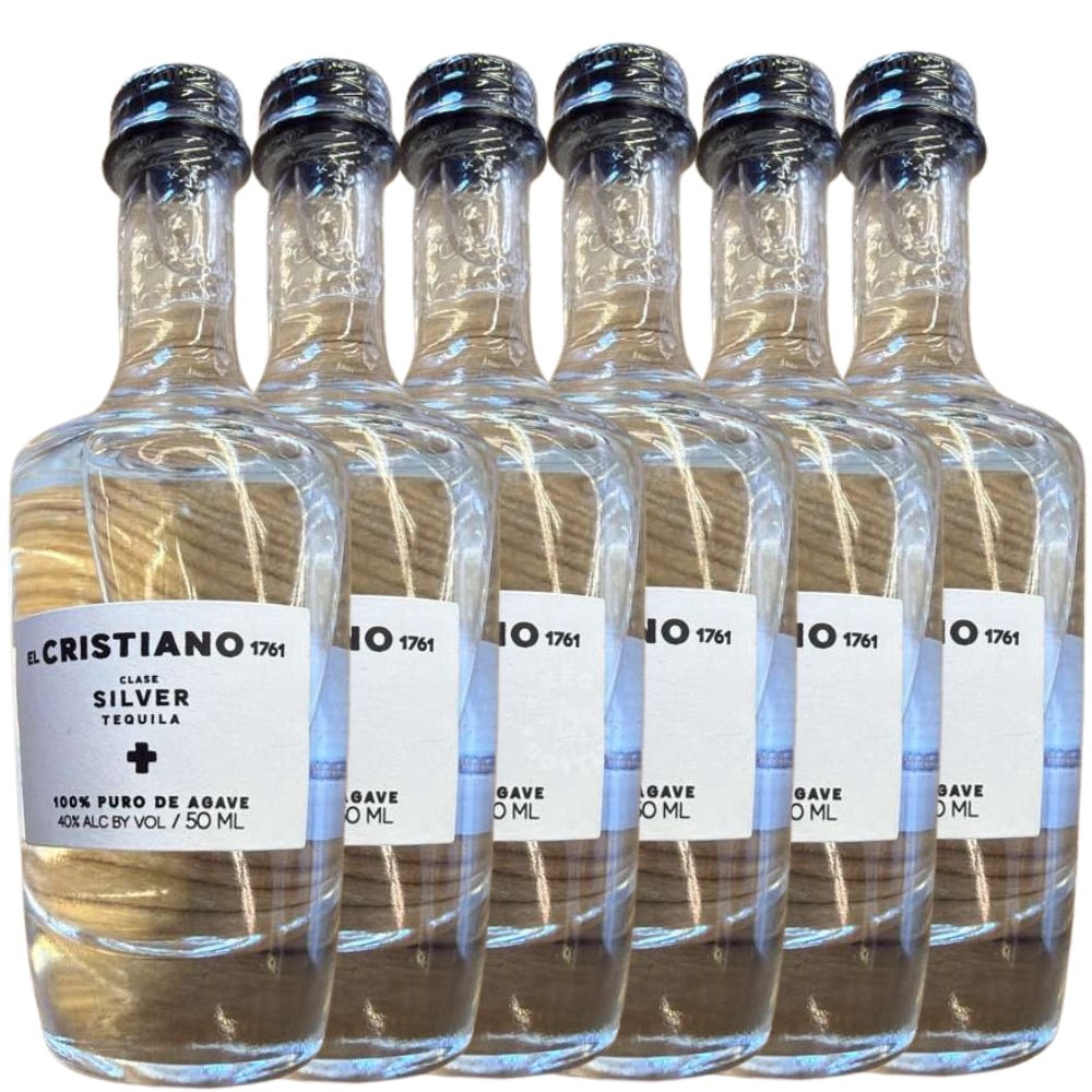 El Cristiano Silver Tequila - 6 Pack (6 x 50mL)