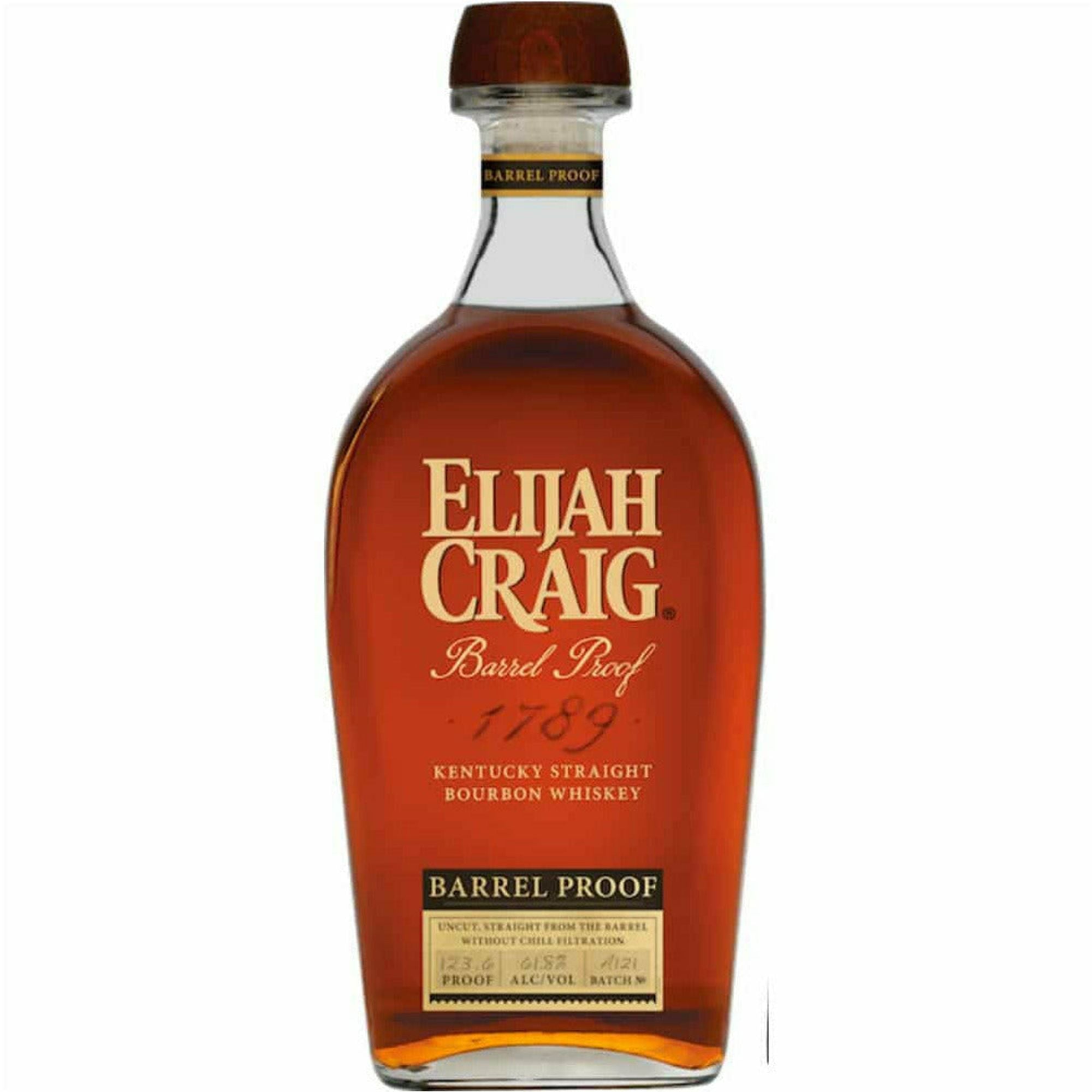 Elijah Craig Barrel Proof Small Batch Whiskey A122 (750 ml) | Keg N Bottle