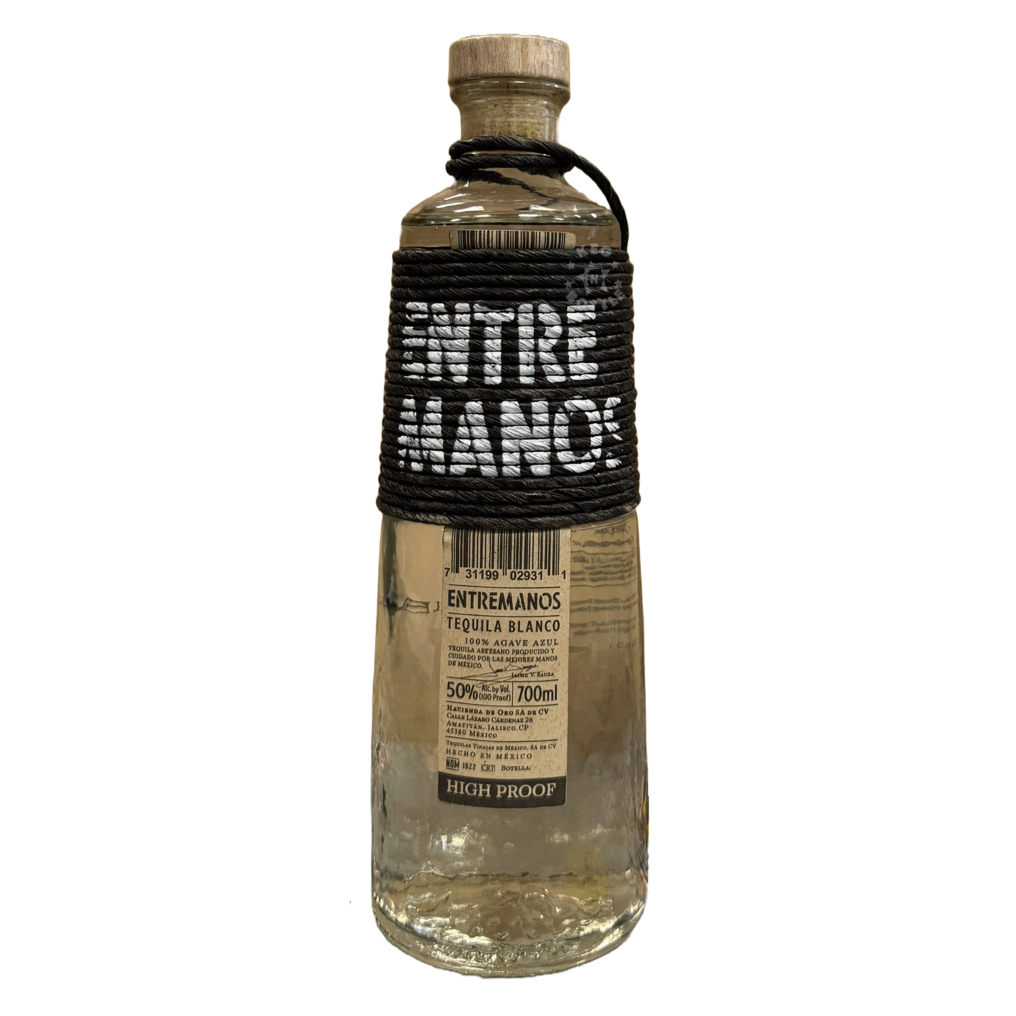 Entremanos High Proof Tequila Blanco (750 ml) - Keg N Bottle