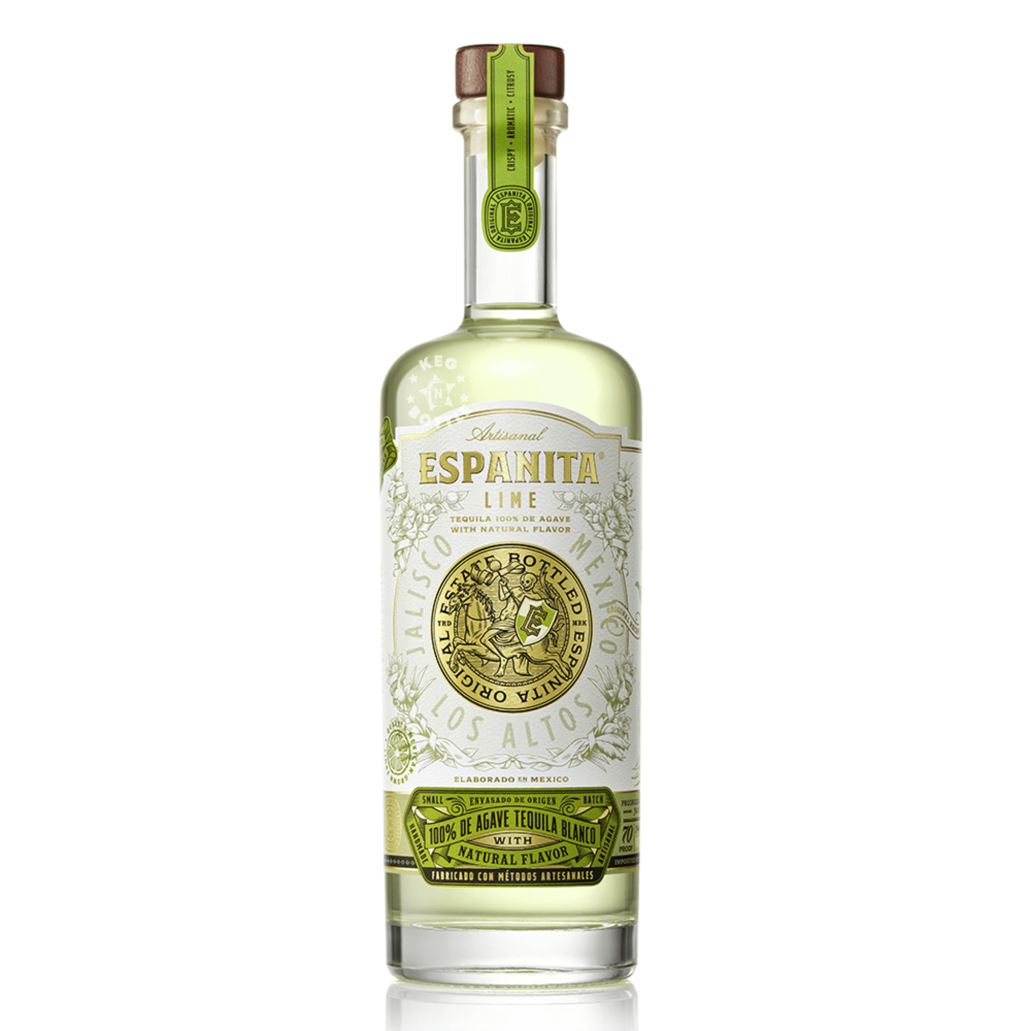 Espanita Lime Tequila (750 ml) - Keg N Bottle