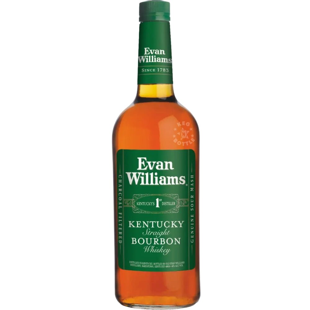 Evan Williams Green Label 4 Year Bourbon Whiskey (750mL) | Keg N