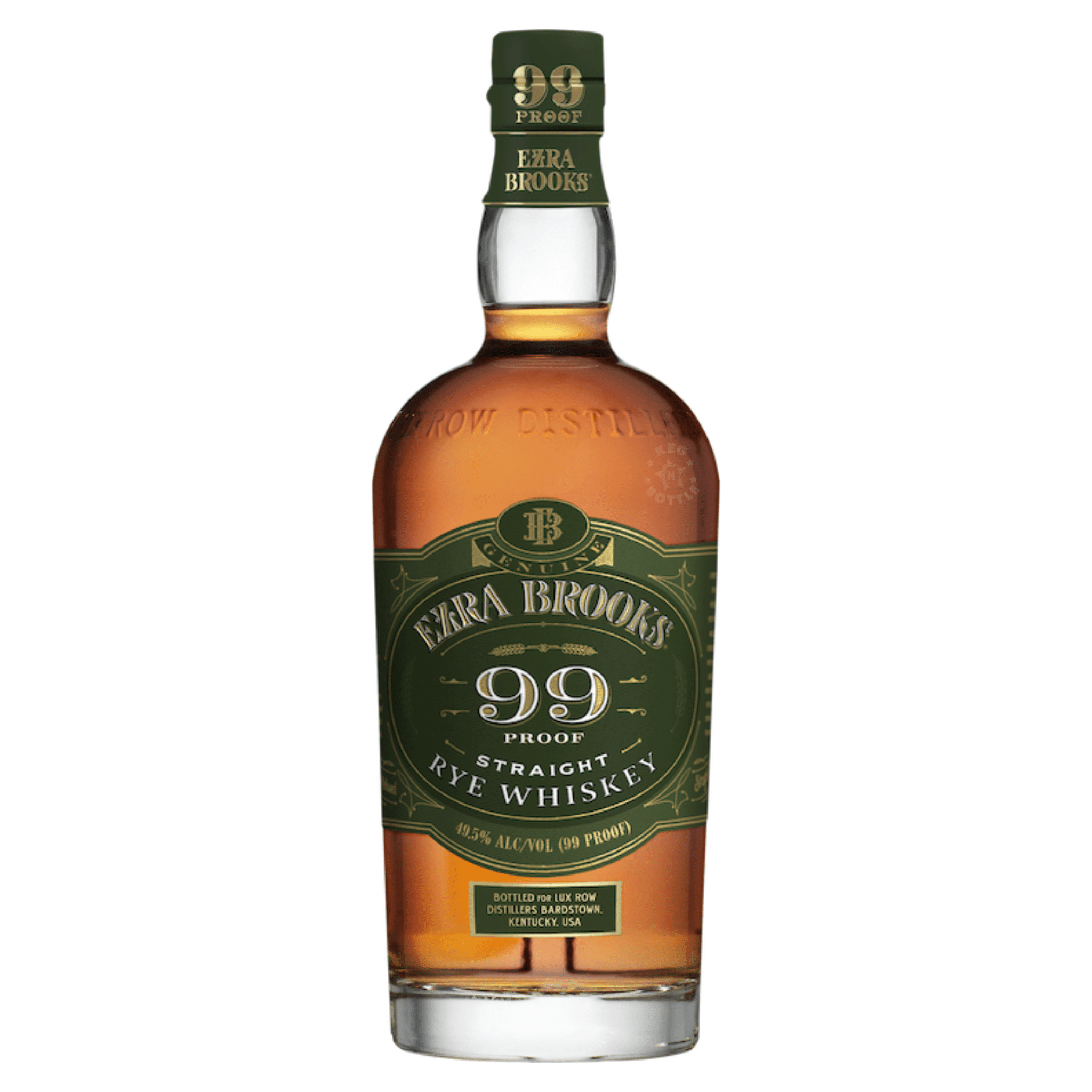 Ezra Brooks 99 Proof Kentucky Straight Rye Whiskey (750 mL) | Keg