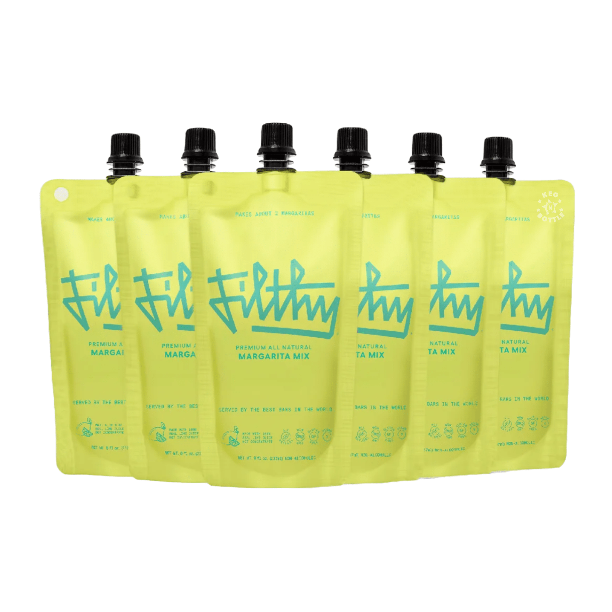Filthy Margarita Mix (6x237ml) - Keg N Bottle
