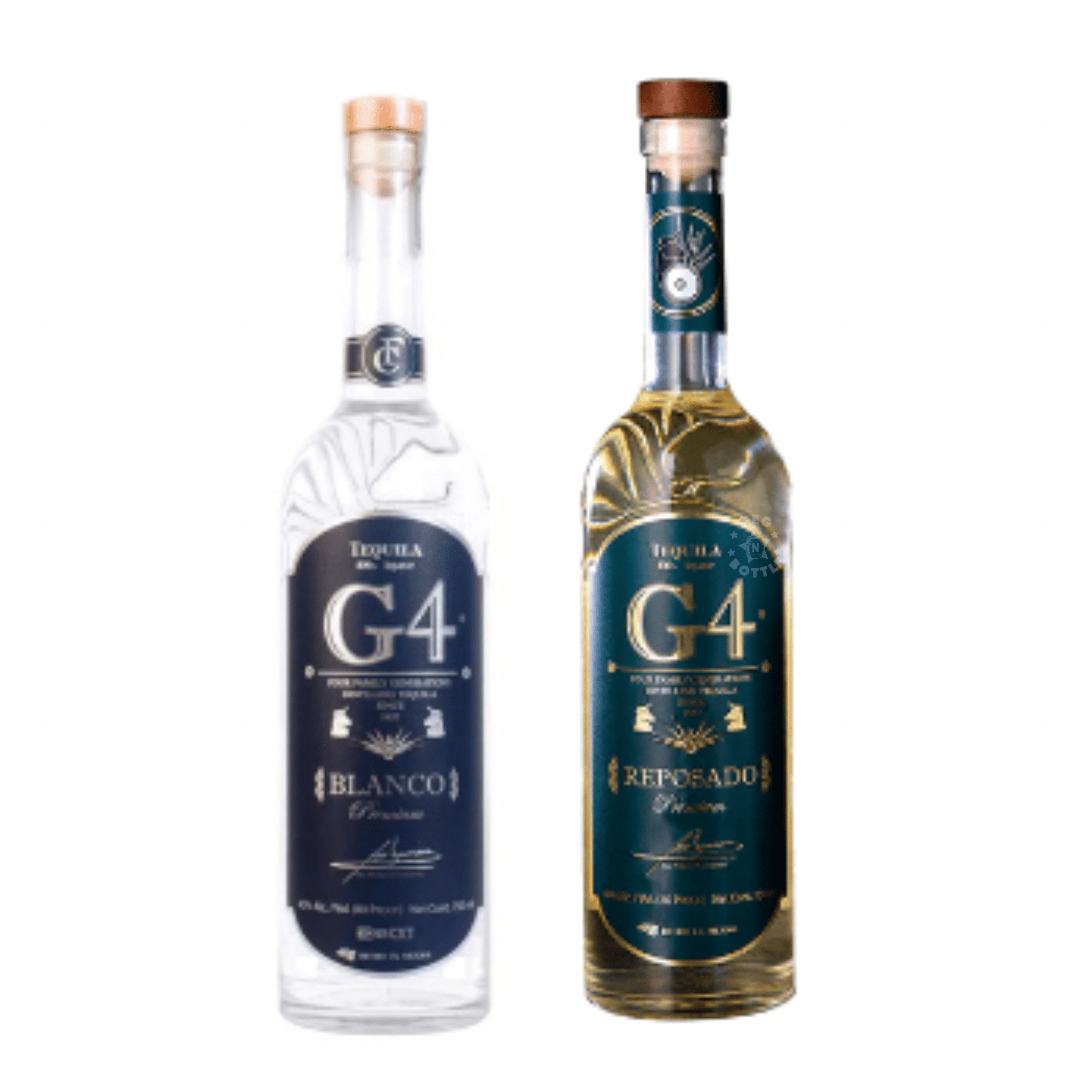 G4 Reposado, G4 Blanco Combo Pack (2x750mL) - Keg N Bottle