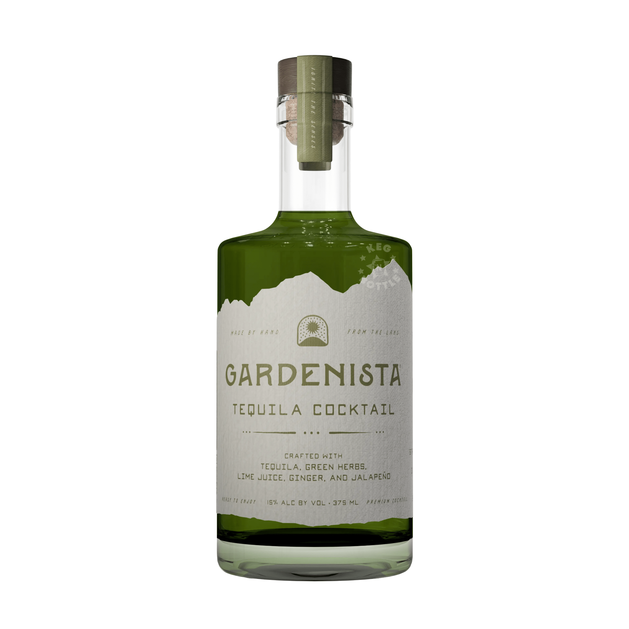 Gardenista Tequila Cocktail (375 ml) - Keg N Bottle