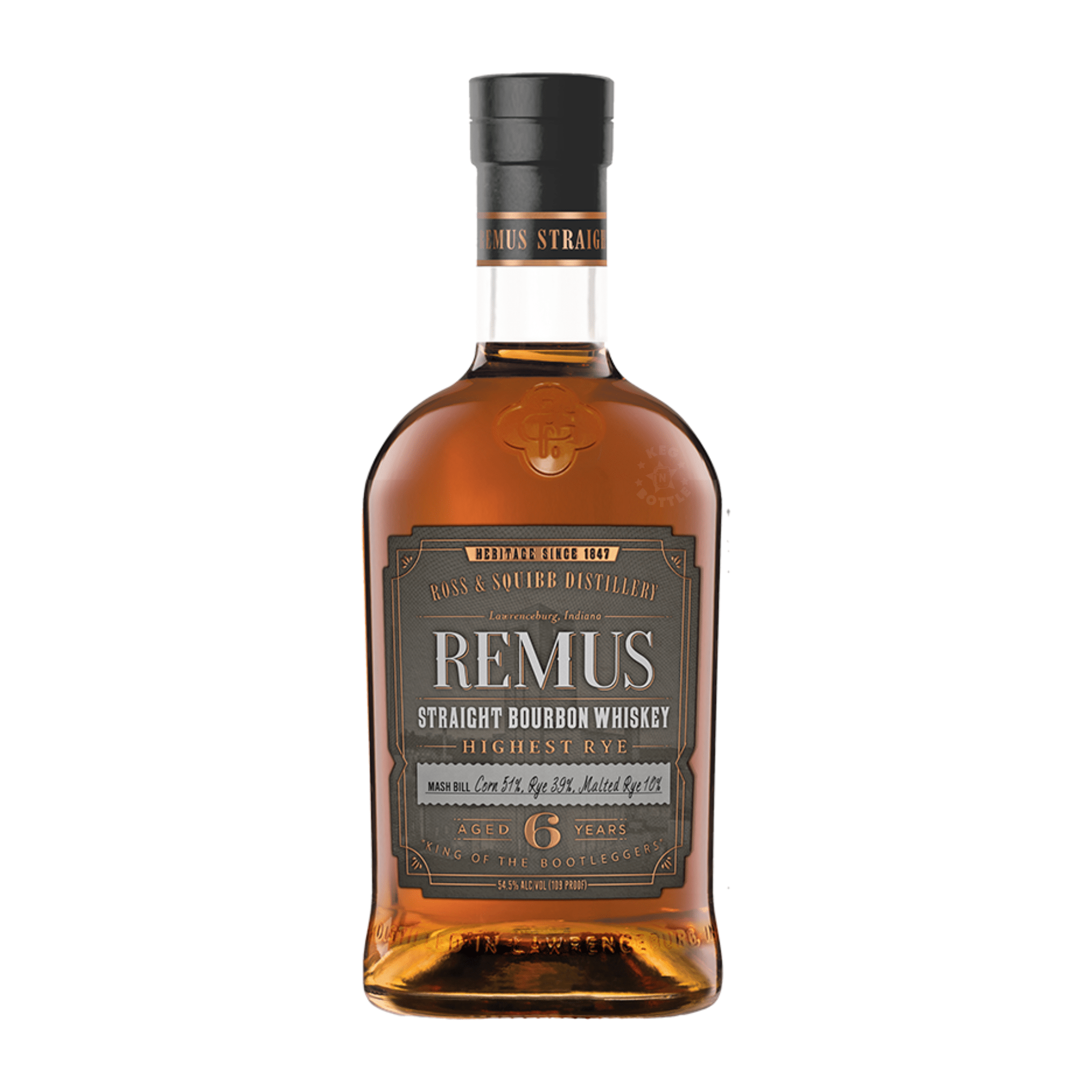 Remus Highest Rye Bourbon Whiskey