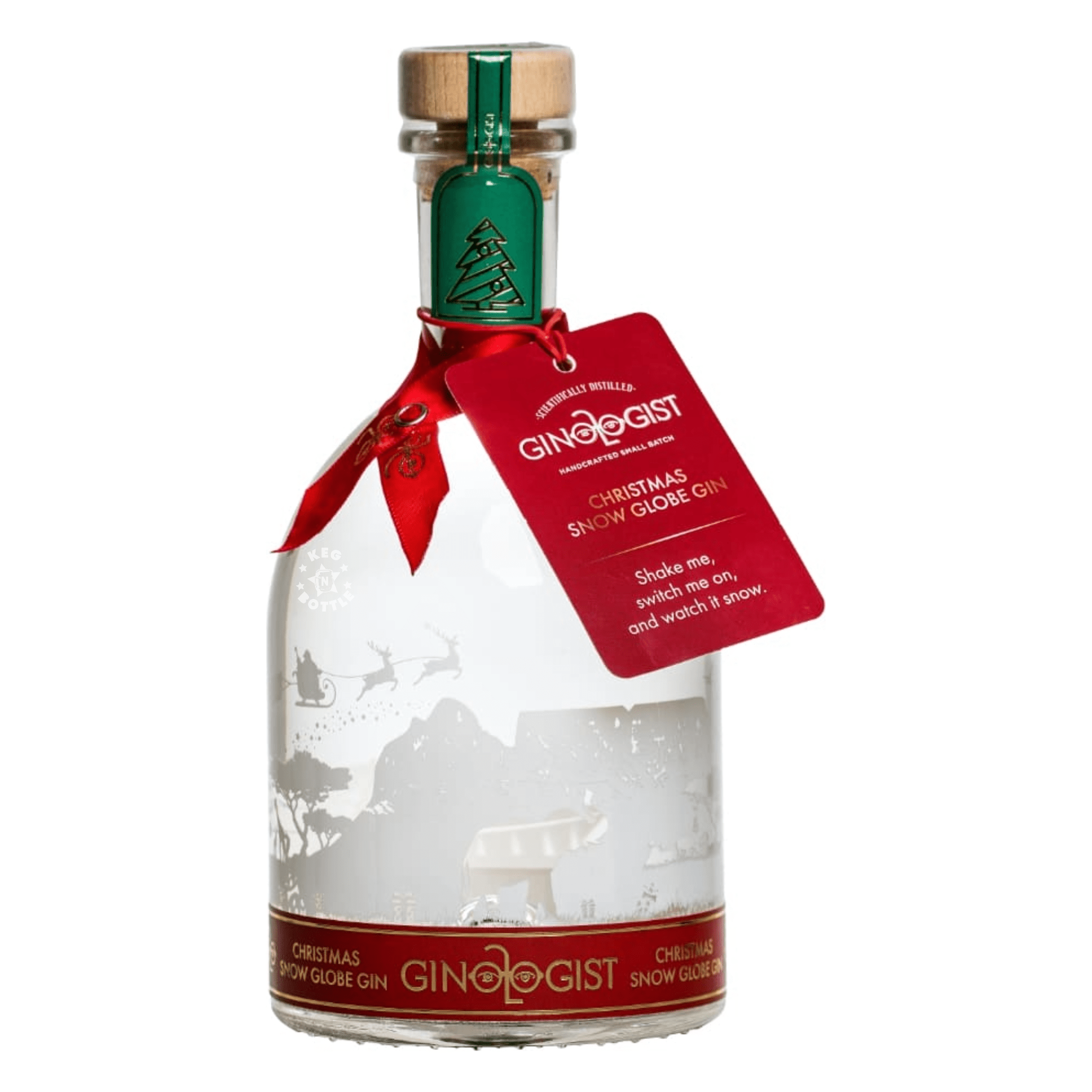 Ginologist Christmas Snow Globe Gin (750 ml) | Keg N Bottle