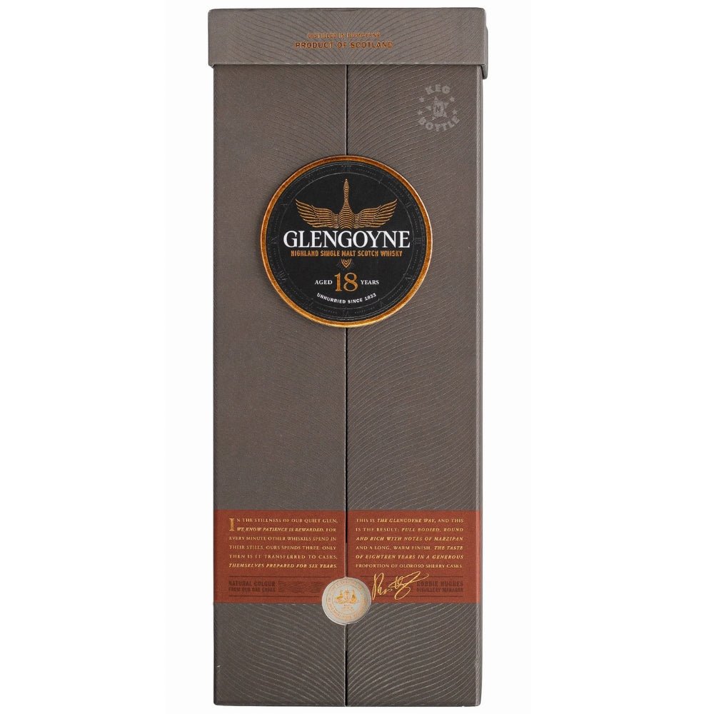 Glengoyne 18 Year Single Malt Scotch Whisky (750 ml) | Keg N Bottle
