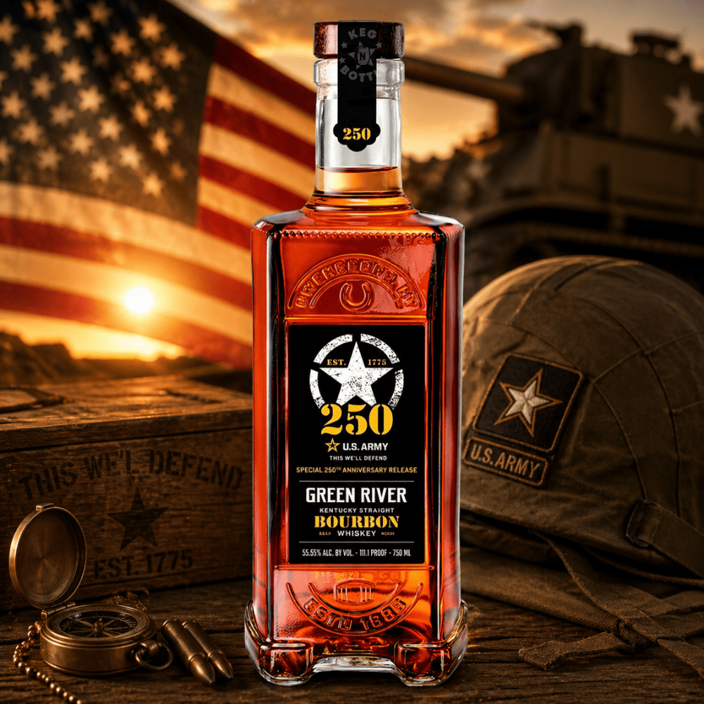 Green River U.S. Army 250th Anniversary Special Release Bourbon (750mL) 2