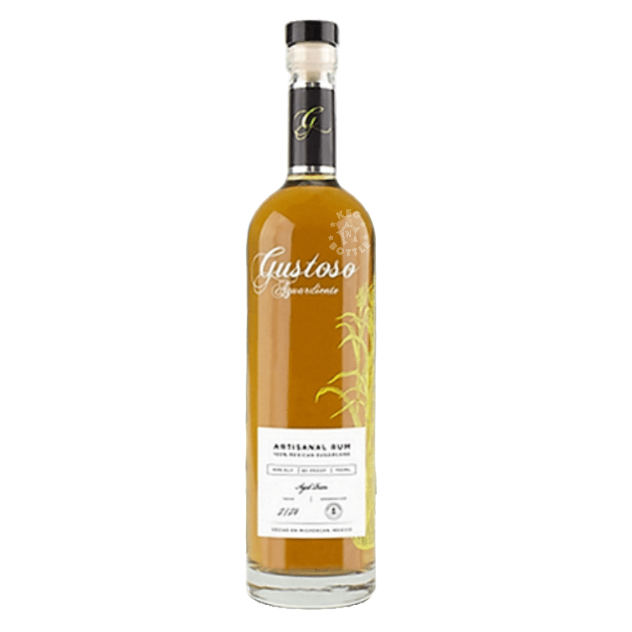 Gustoso Aguardiente Artisinal Rum (750 ml) - Keg N Bottle