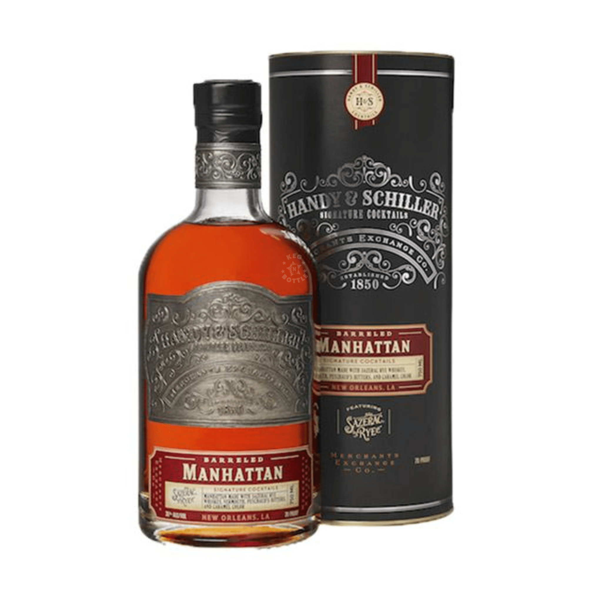 Handy and Schiller Manhattan Sazerac Rye (750 ml) - Keg N Bottle