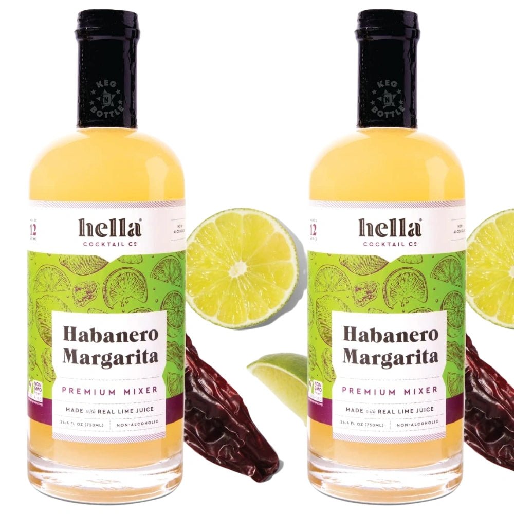 Hella Cocktail Co. - Habanero Margarita Mix (2 x 750 ml)