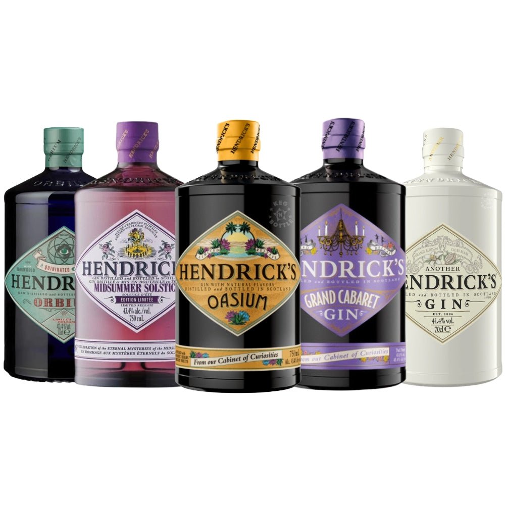 Hendrick’s Rare Expressions Gin Collection Bundle (5 x 750ml) | Keg N Bottle