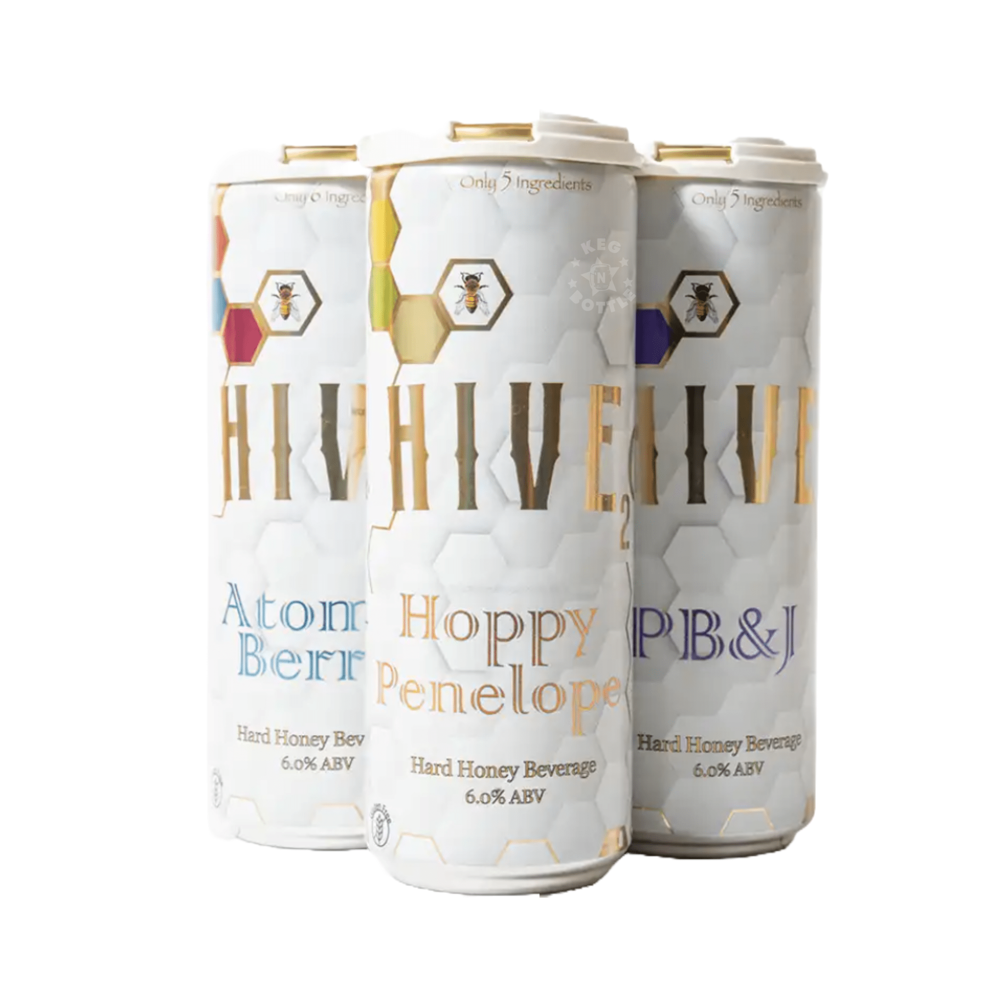 Hive Variety Pack Hard Honey Beverage (4 Pack) - Keg N Bottle
