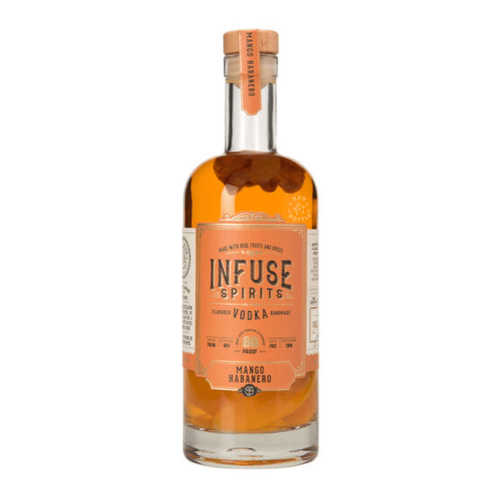 Infuse Spirits Mango Habanero Vodka (750 ml) - Keg N Bottle