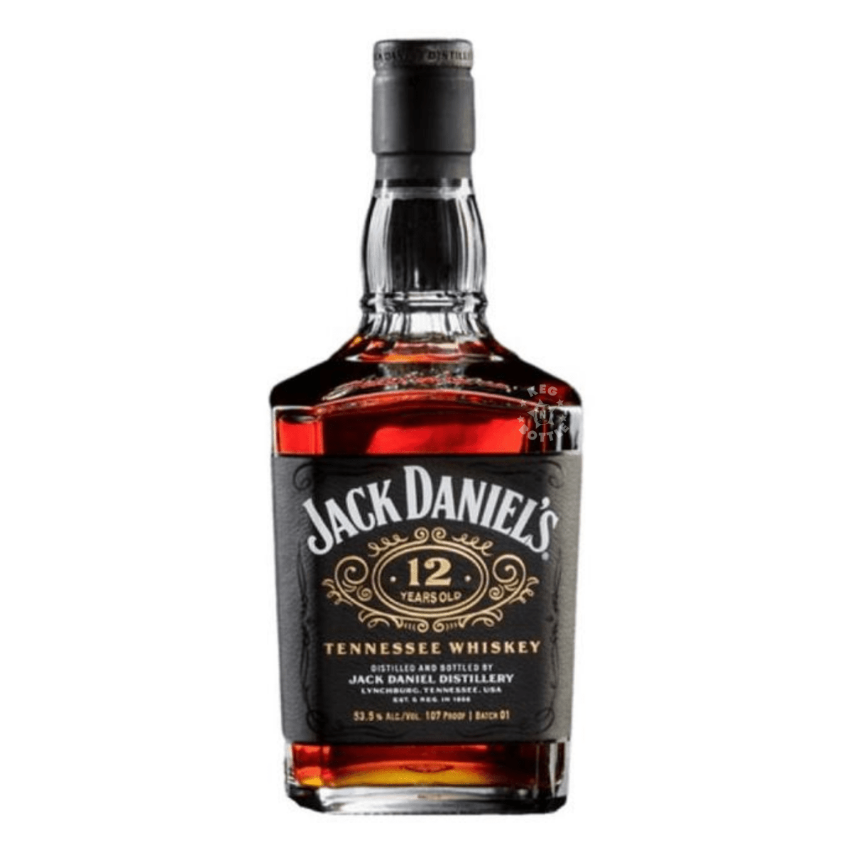 Jack Daniel's 12 Years Old Tennessee Whiskey (750 ml) | Keg N Bottle